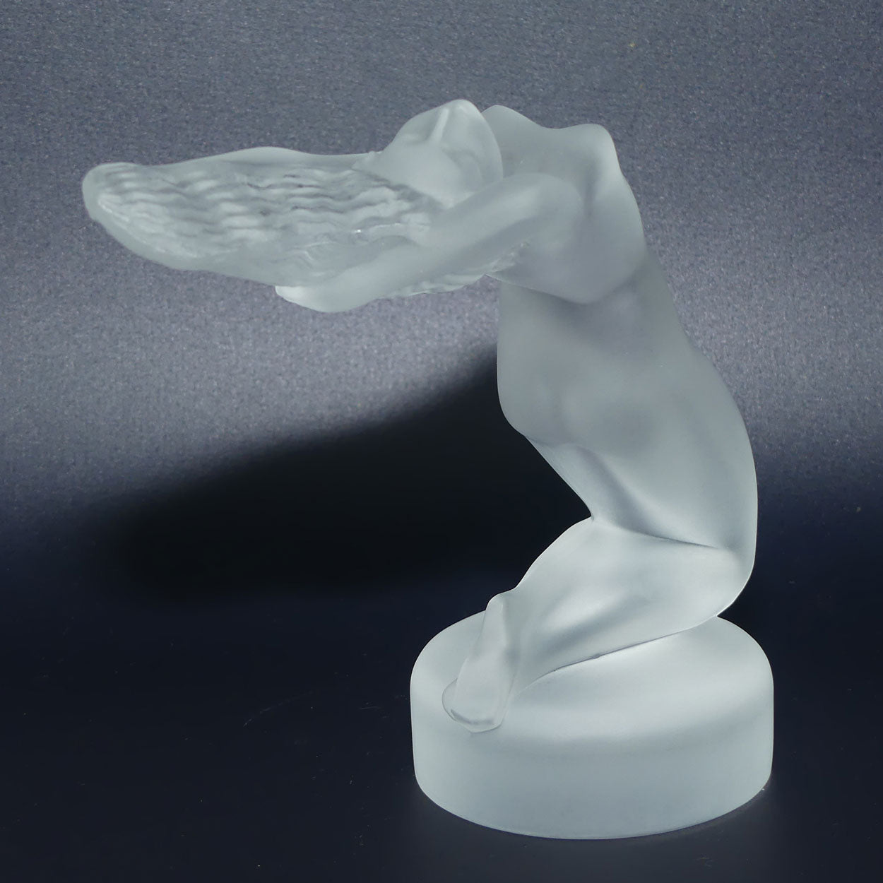 Lalique Crystal France Chrysis Car Mascot figure