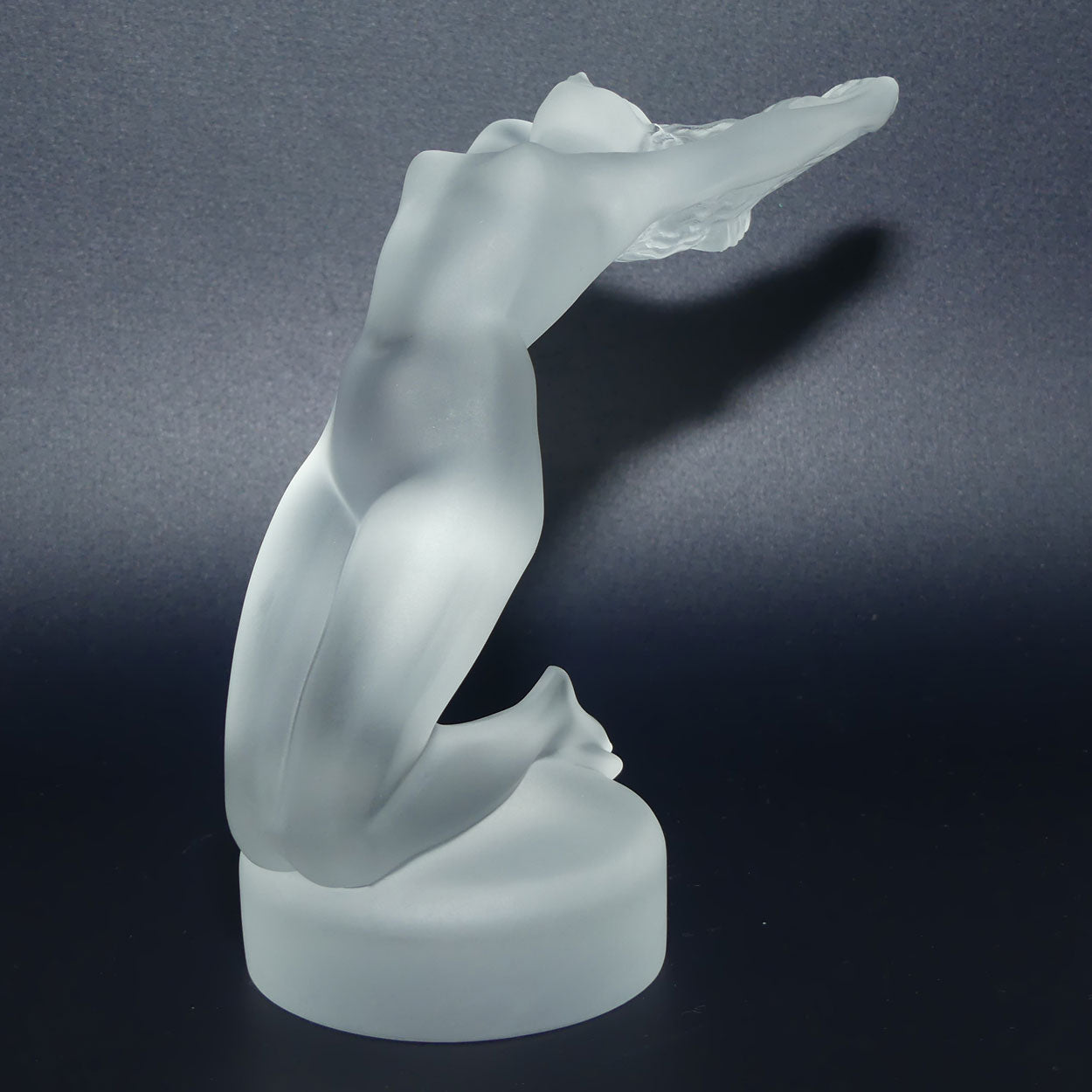 Lalique Crystal France Chrysis Car Mascot figure