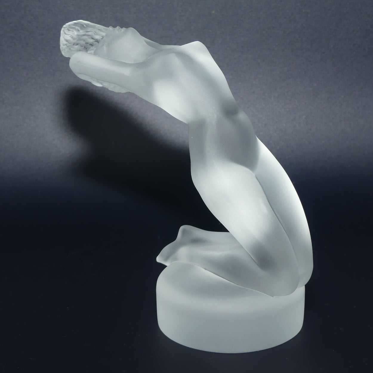 Lalique Crystal France Chrysis Car Mascot figure