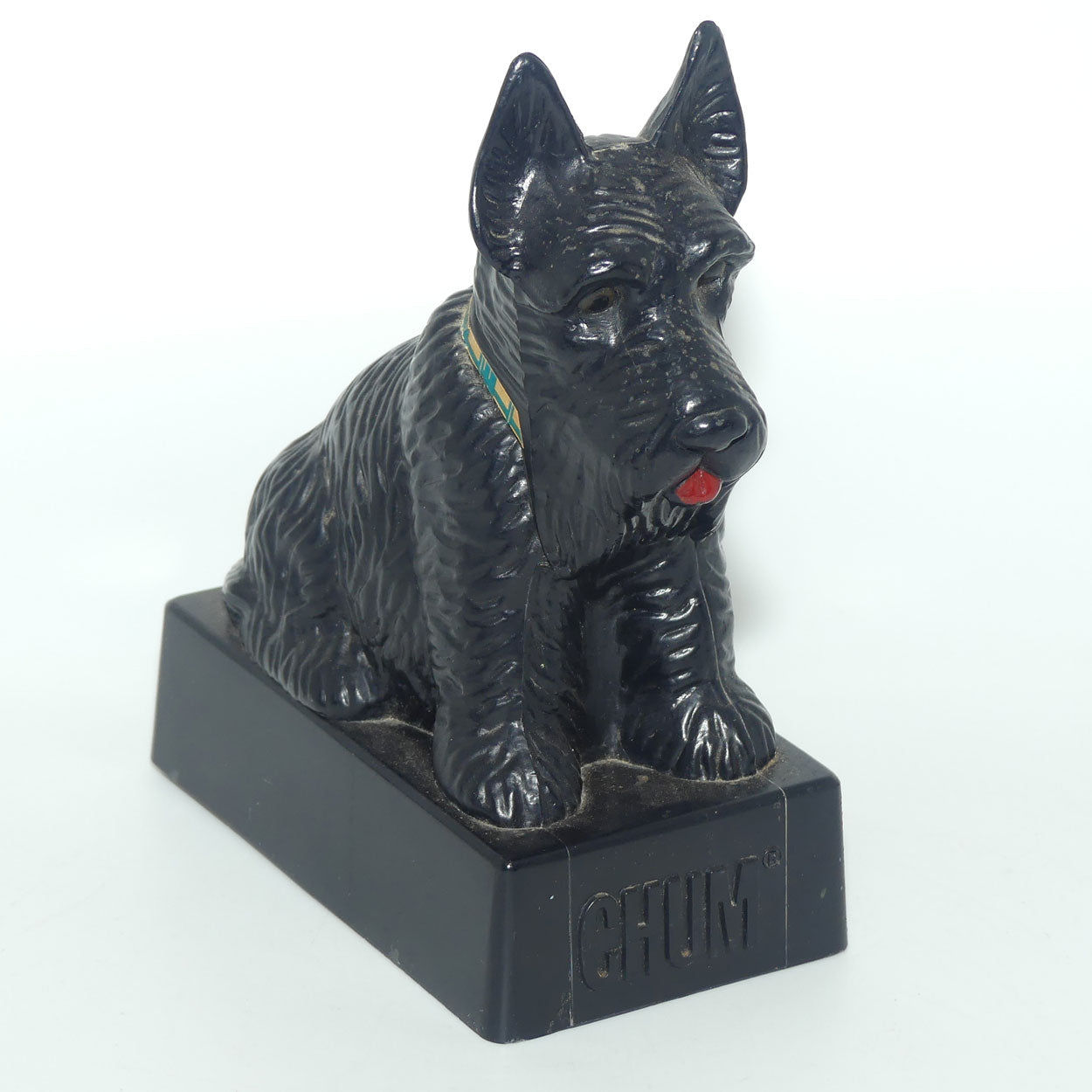 Vintage Advertising Money Box | CHUM Highland Terrier Scottie Dog