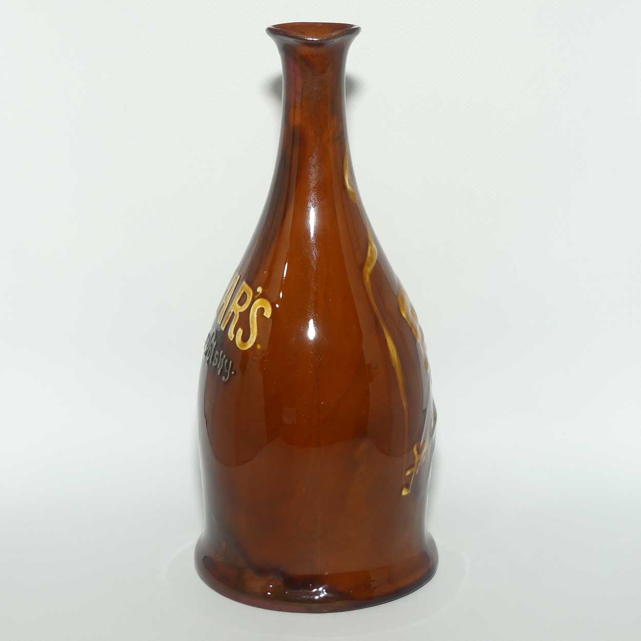 Royal Doulton Kingsware Church Warden flask | Dewars