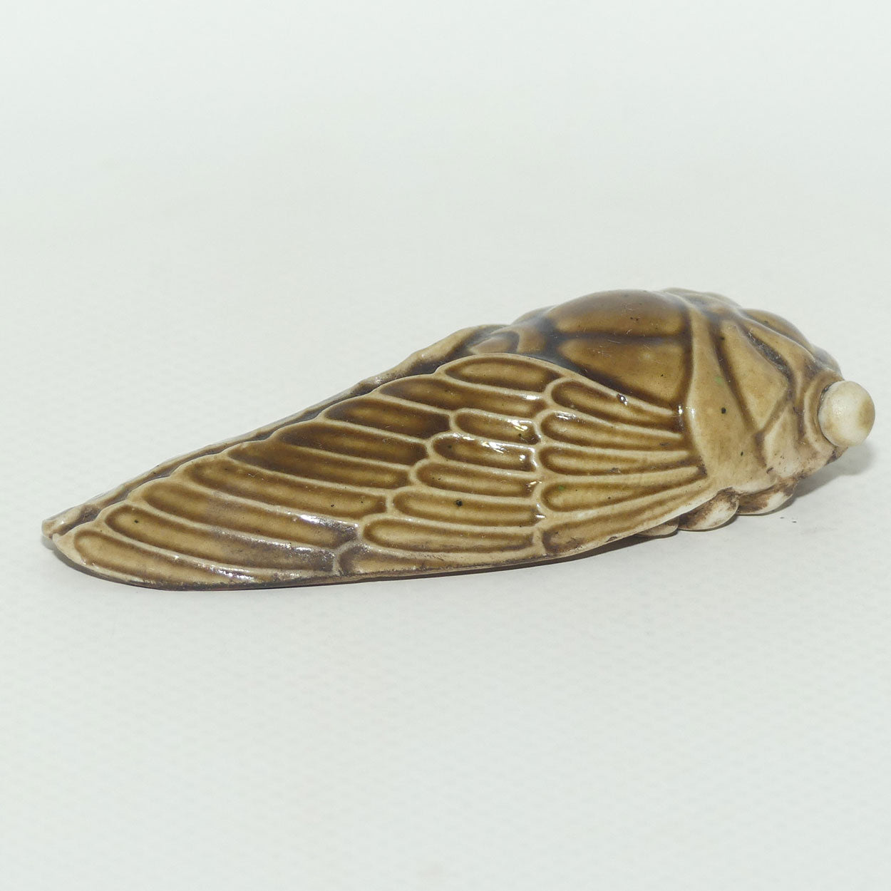 Figural Cicada Snuff Bottle | Entomology | Very Well Detailed