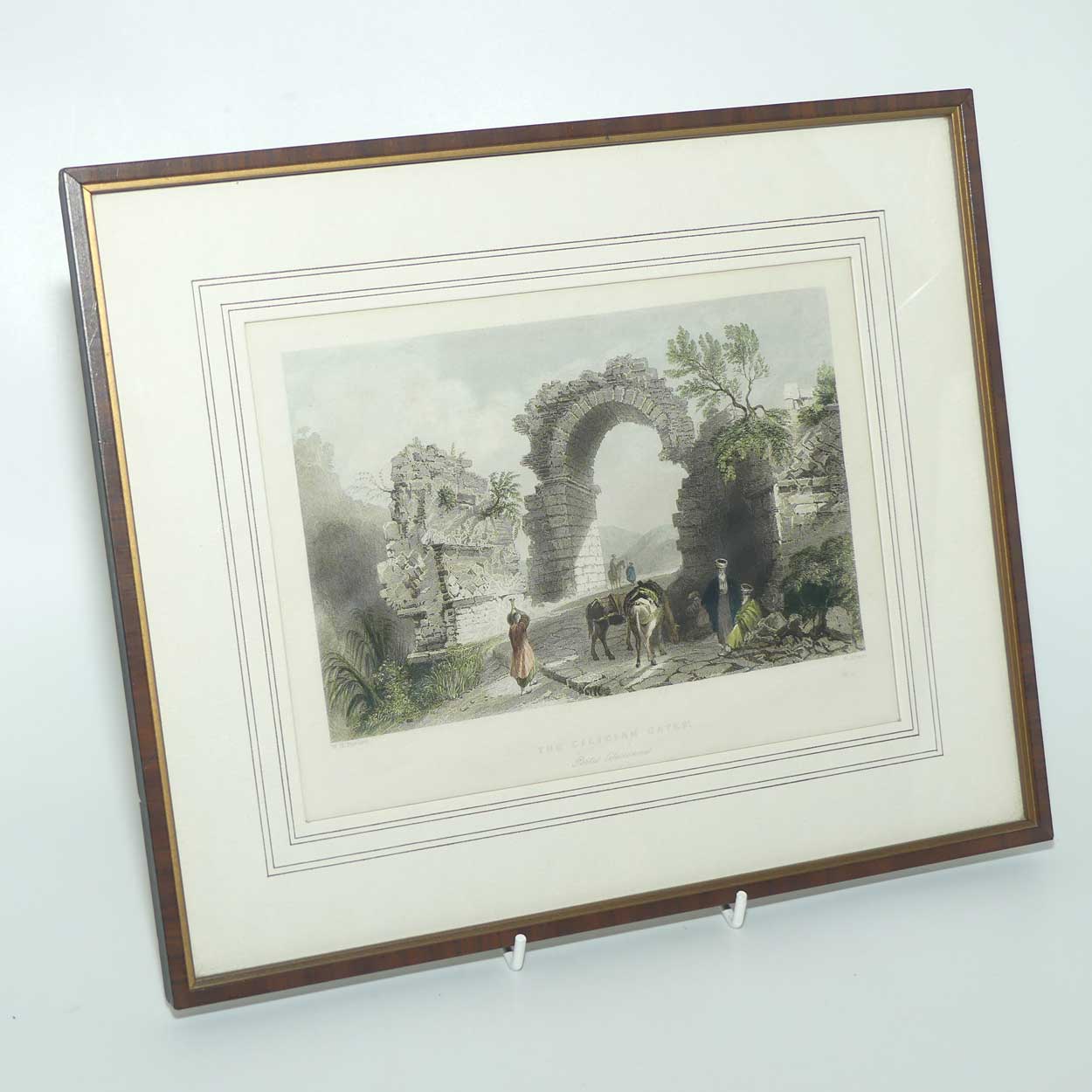 Antiquarian Print | The Cicilian Gates | WH Bartlett and T Dixon