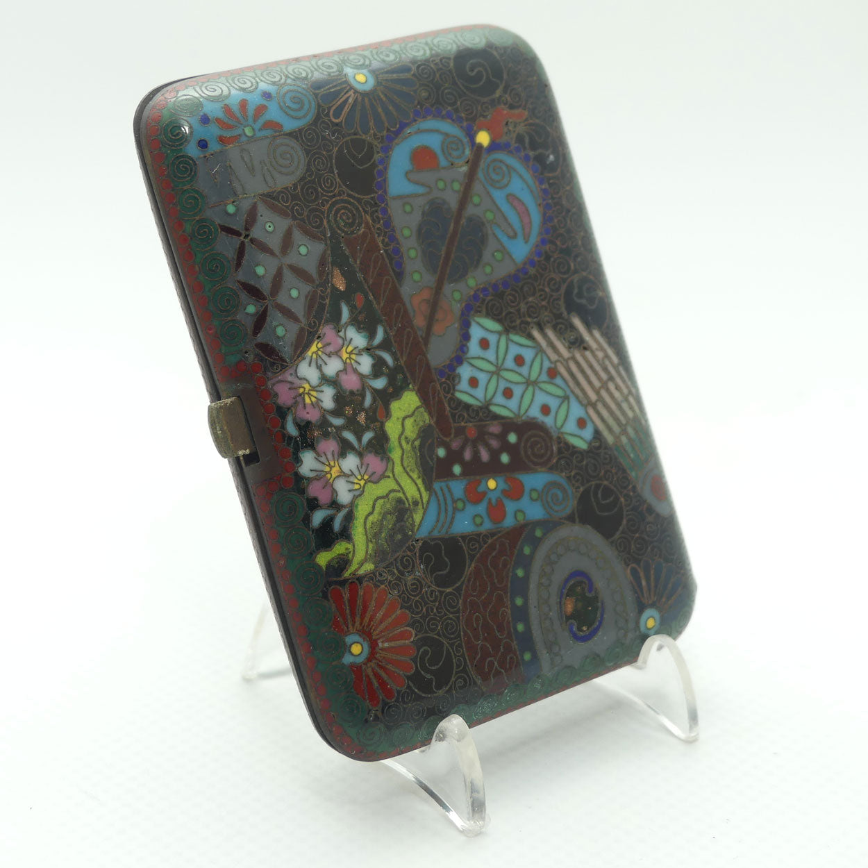 Japanese Cloisonne Cigarette Case | Meiji period