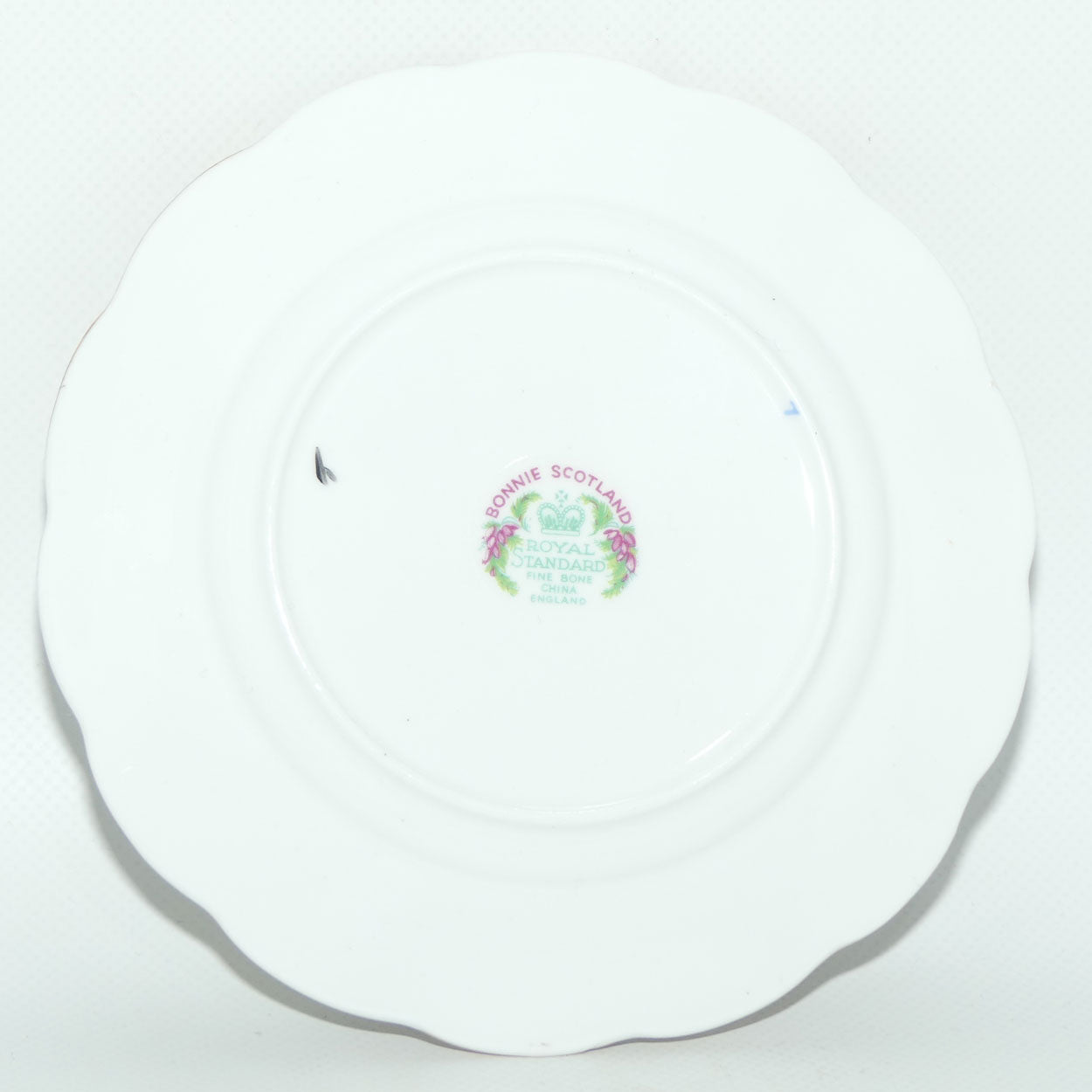 Royal Standard Bonnie Scotland series tea plate | Clan Sinclair