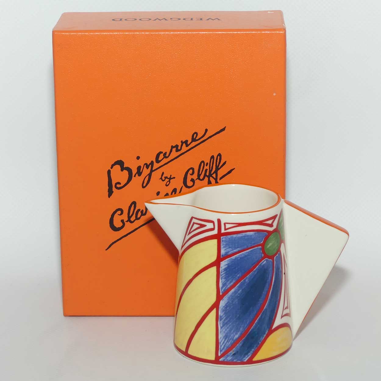 Wedgwood | Bizarre by Clarice Cliff | Melon pattern conical creamer | in original box