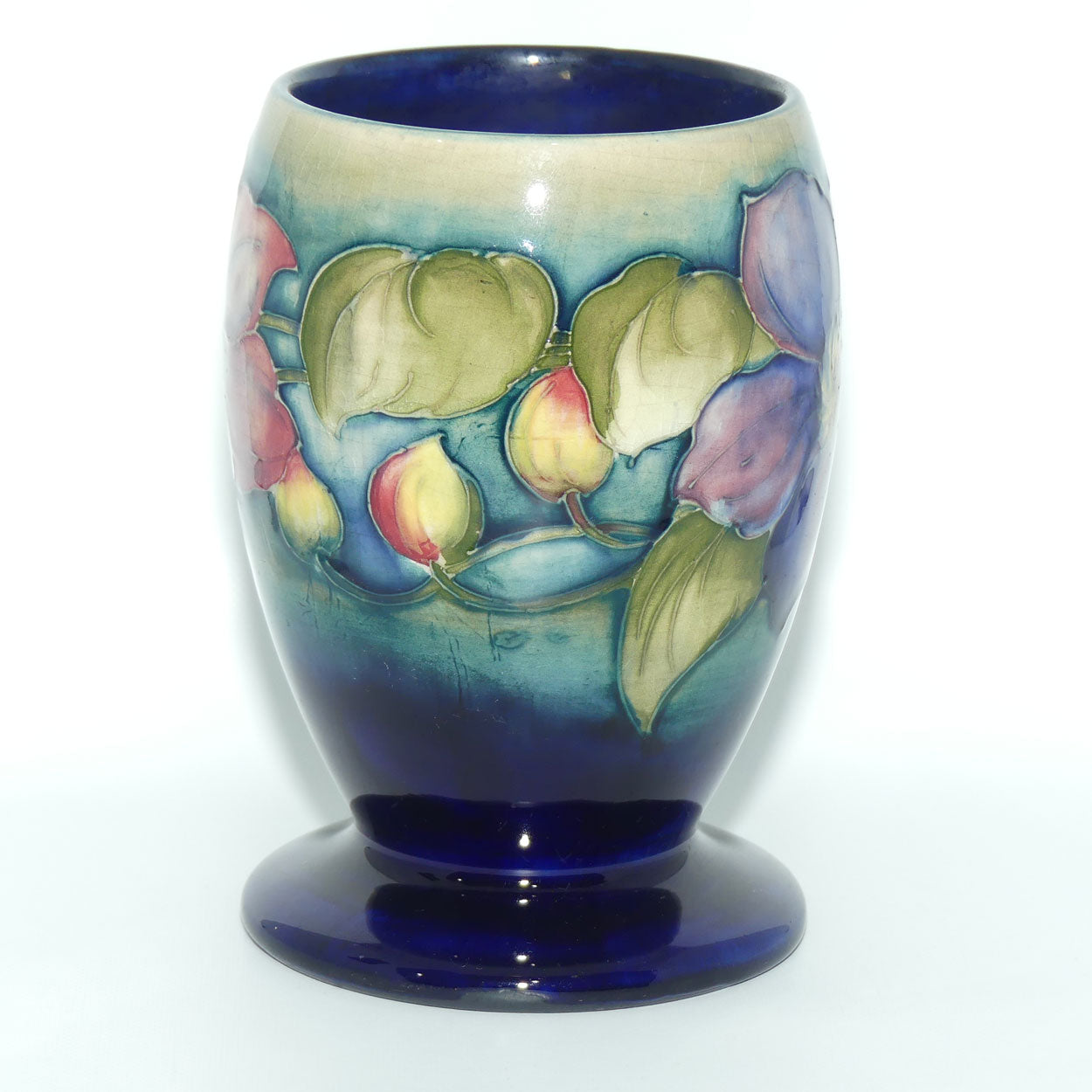 Walter Moorcroft Clematis 303/6 vase
