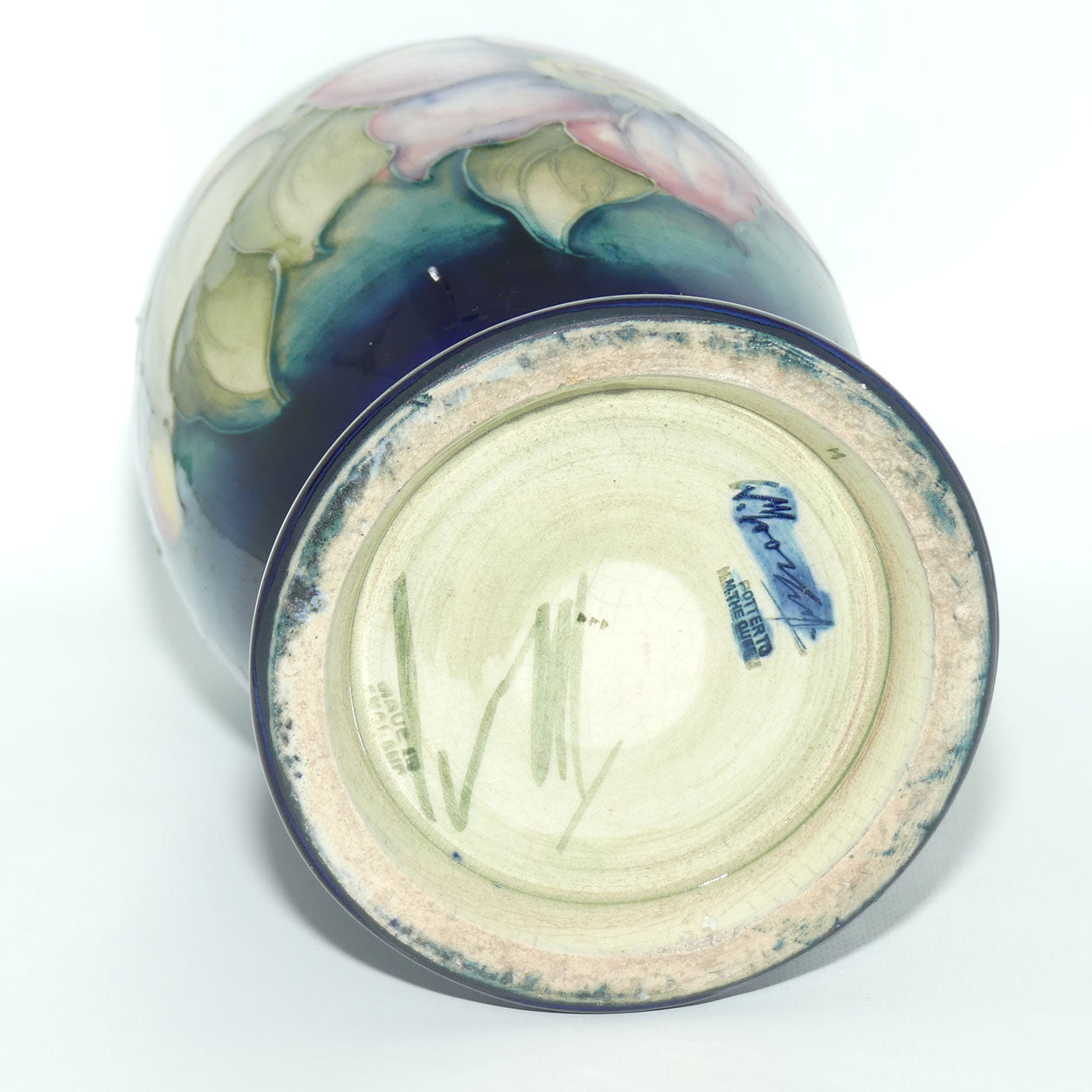 Walter Moorcroft Clematis 303/6 vase