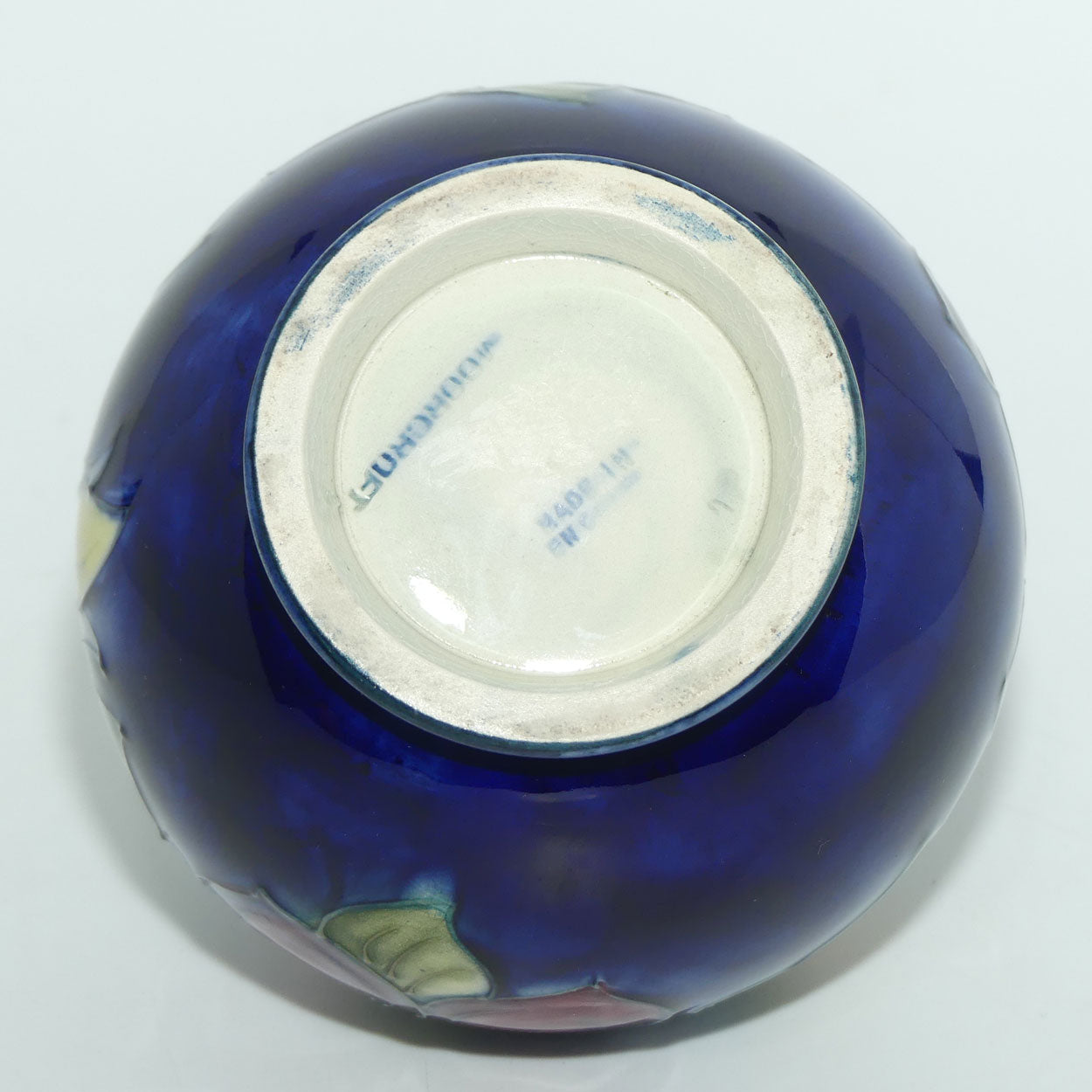 Walter Moorcroft Clematis 41/4 vase #2