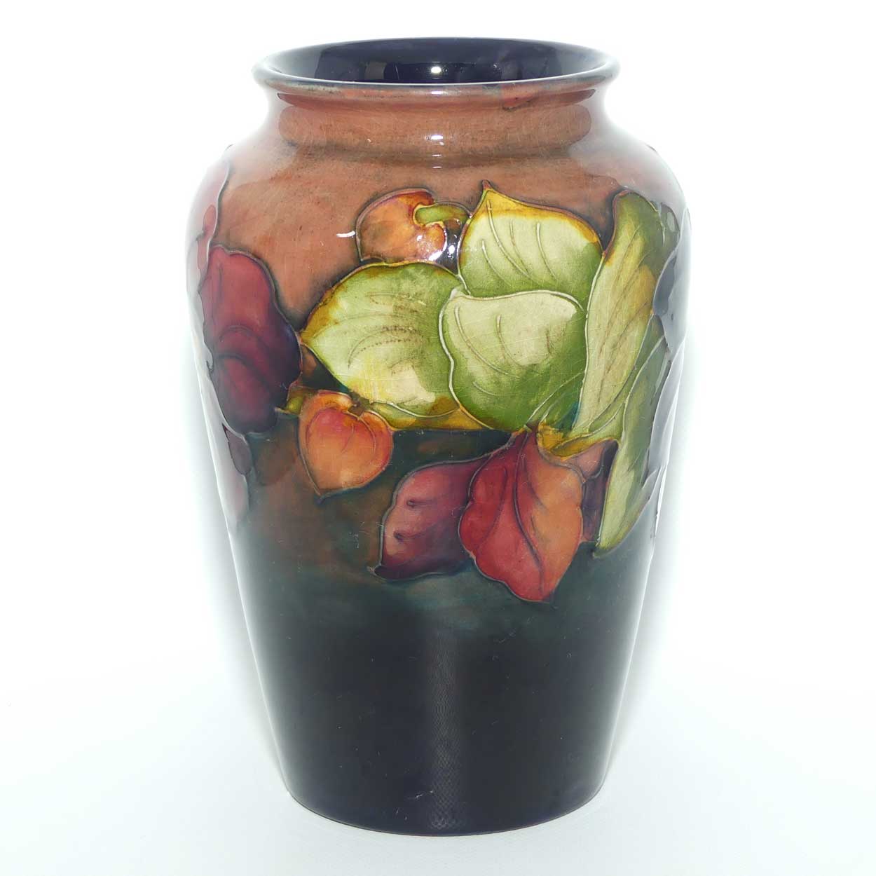 Walter Moorcroft Clematis vase | Shape 49/6 | Flambe Glaze