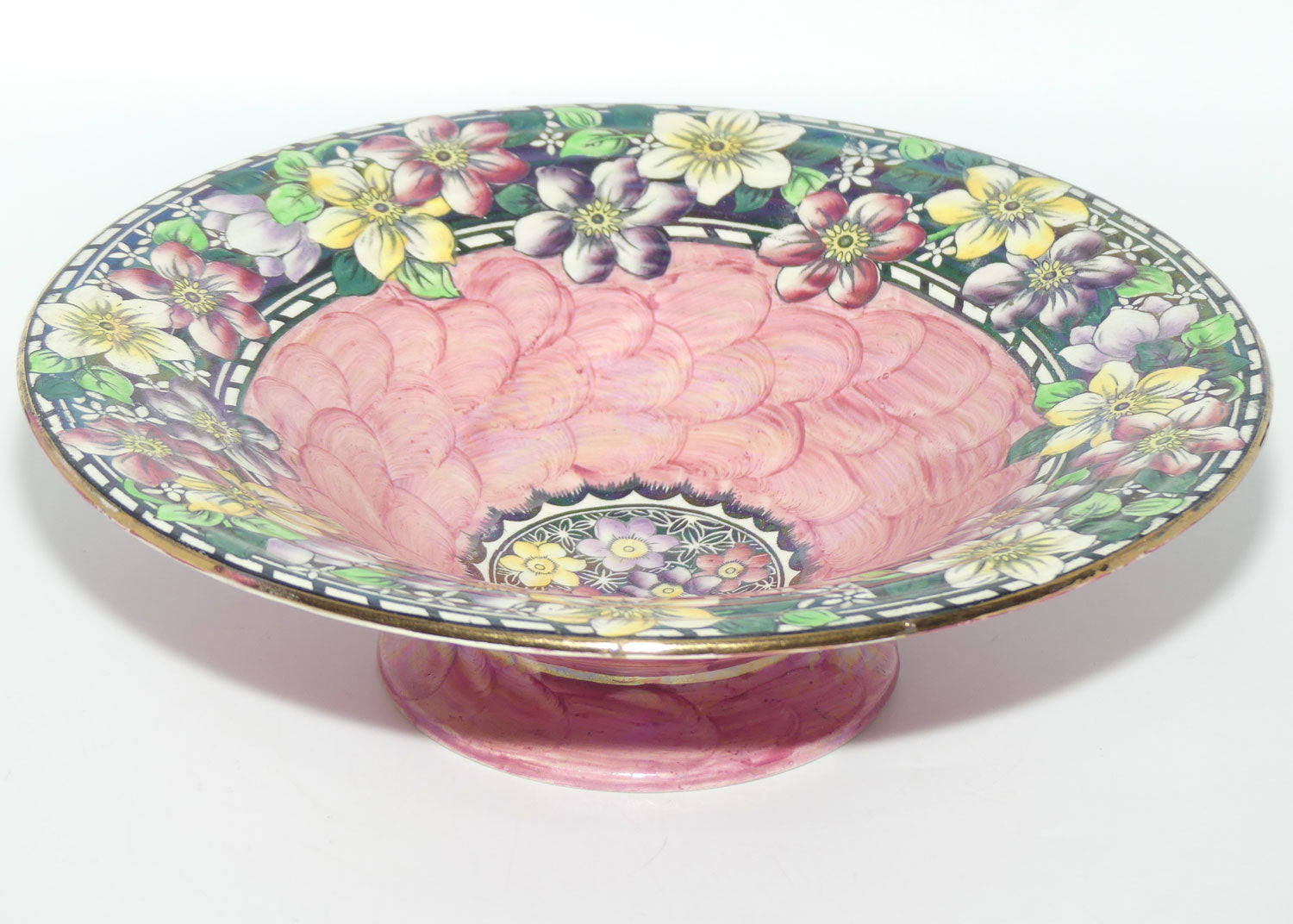 Maling Clematis pattern footed bowl | 6501