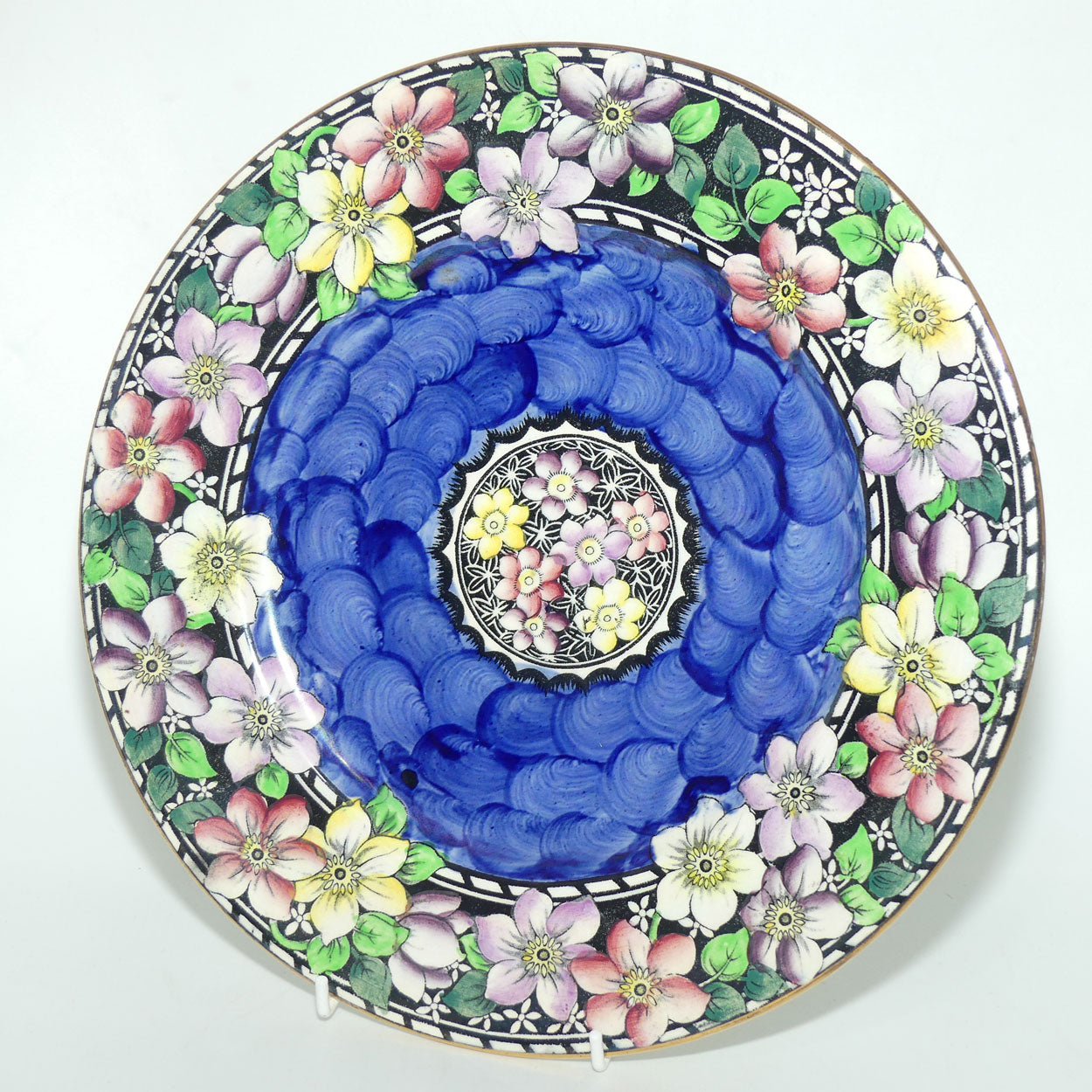 Maling plate | Clematis 6502 | Thumbprint Blue | #2