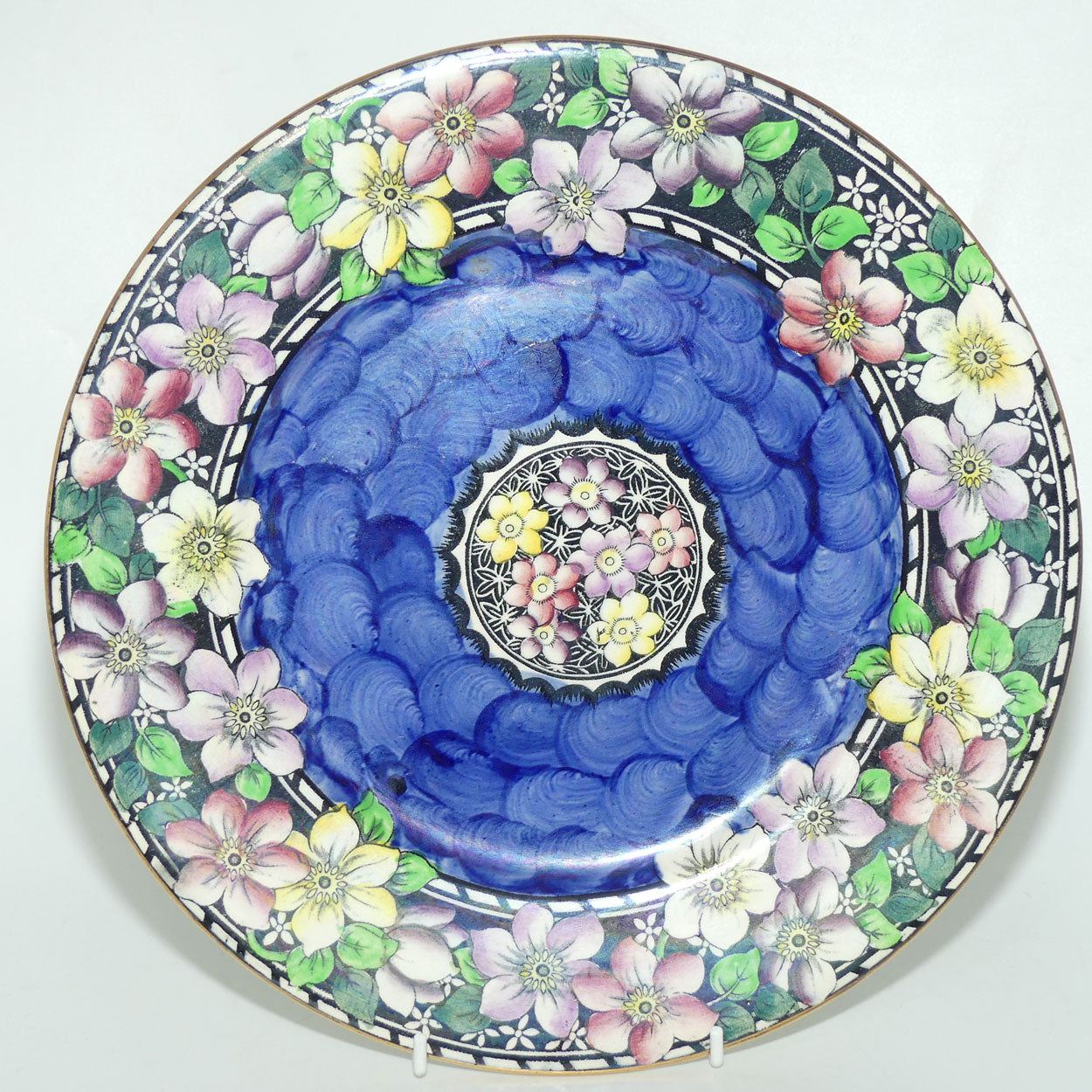 Maling plate | Clematis 6502 | Thumbprint Blue | #2