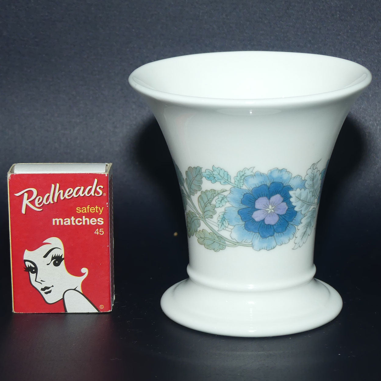 Wedgwood Bone China Clementine trumpet vase