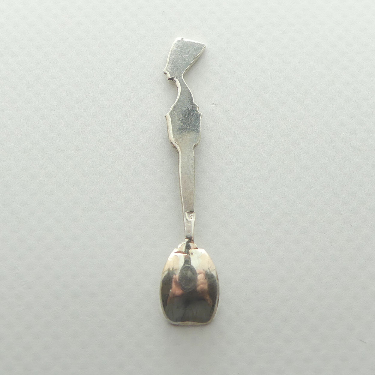 Egyptian 800 Silver miniature Nefertiti spoon