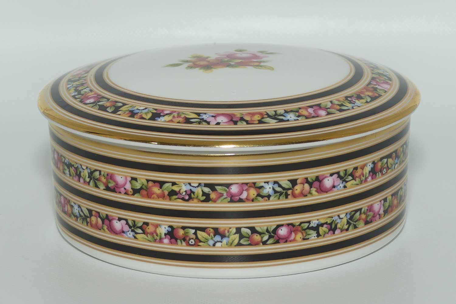 Wedgwood Clio pattern powder bowl | 13cm diam