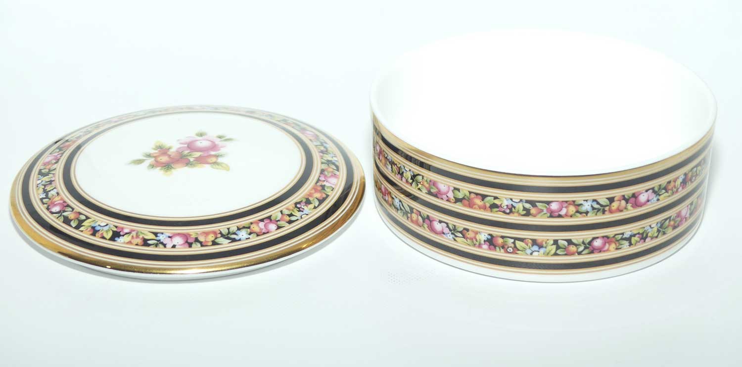 Wedgwood Clio pattern powder bowl | 13cm diam