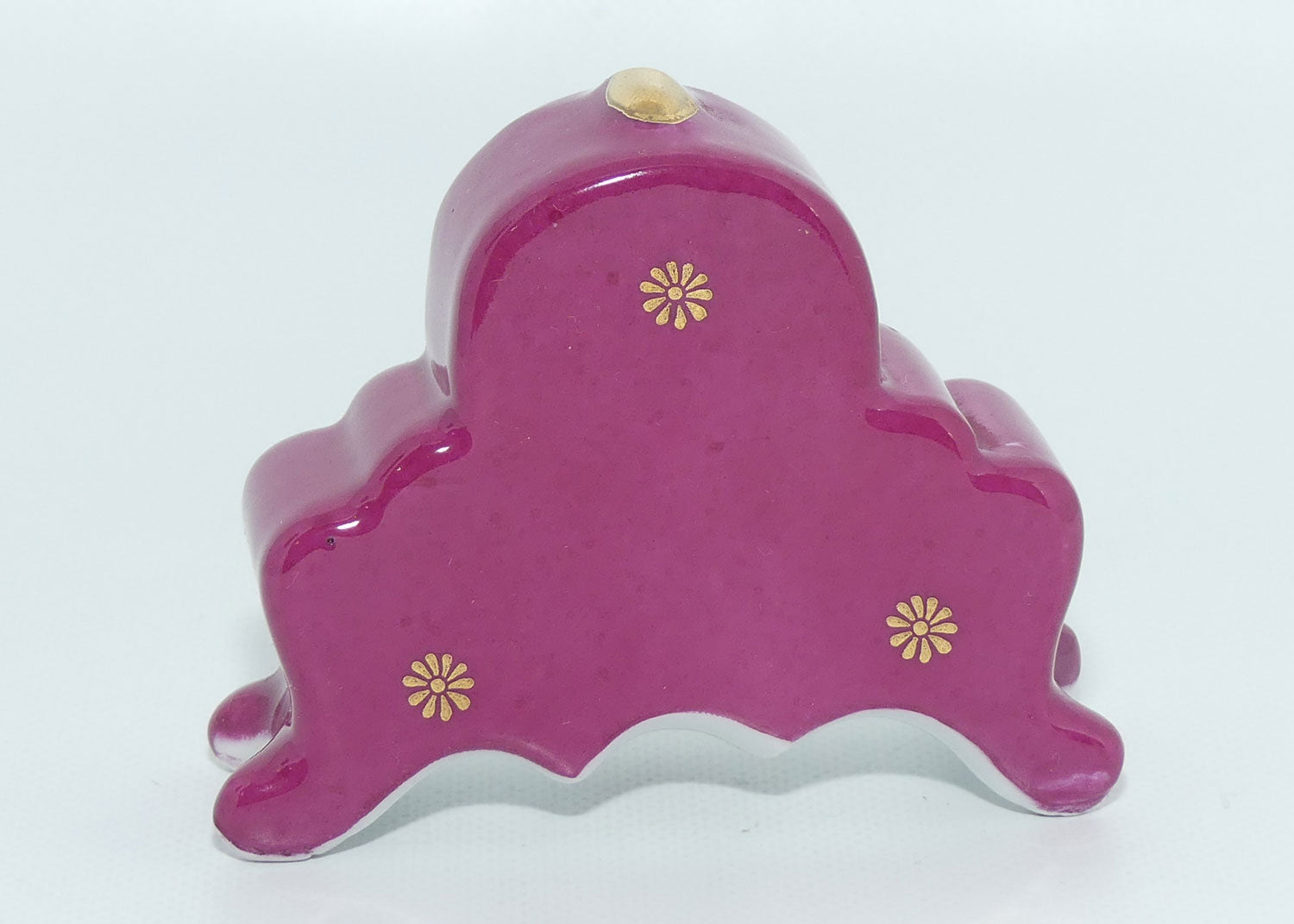 Limoges France Rouge decorative clock