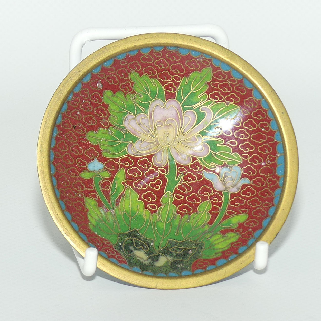 Cloisonne Pin Dish | Floral motif