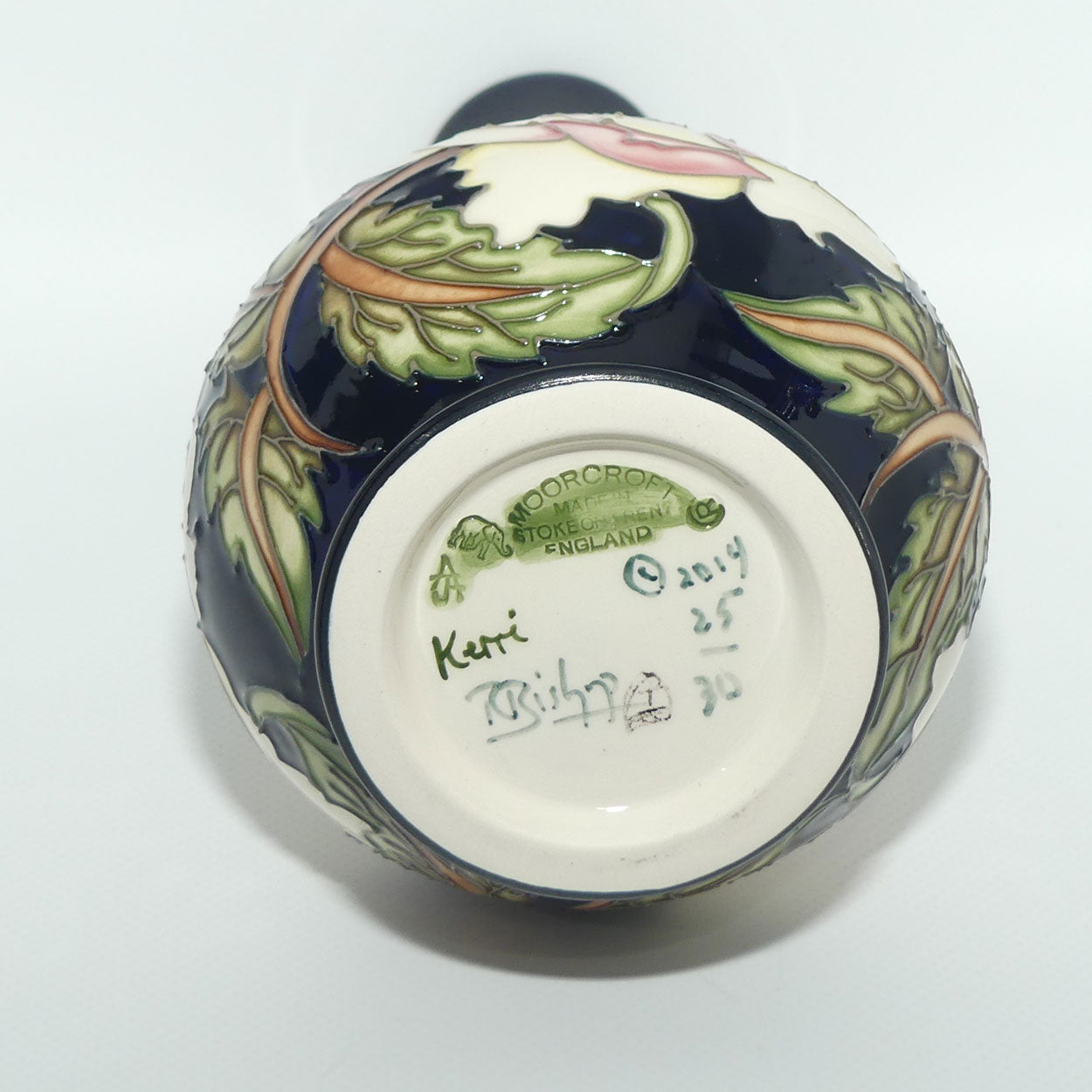 Moorcroft Cloud Dancer 80/9 vase (Ltd Ed)