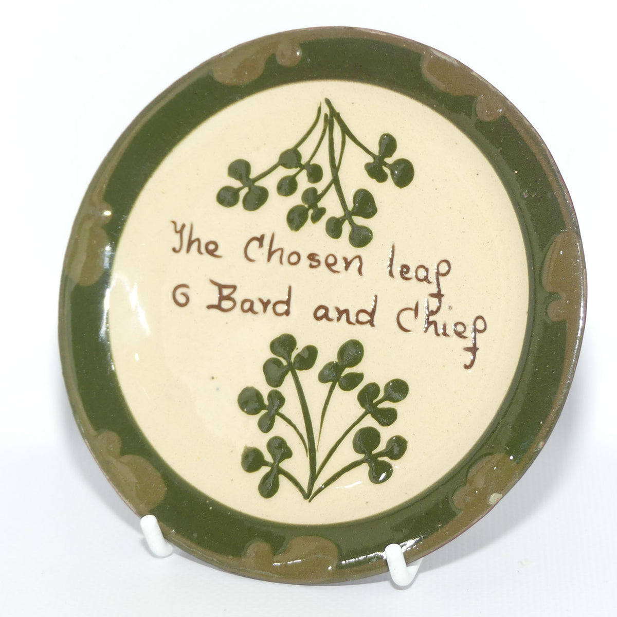 Torquay Ware | Motto Ware | Clover plate | 12cm