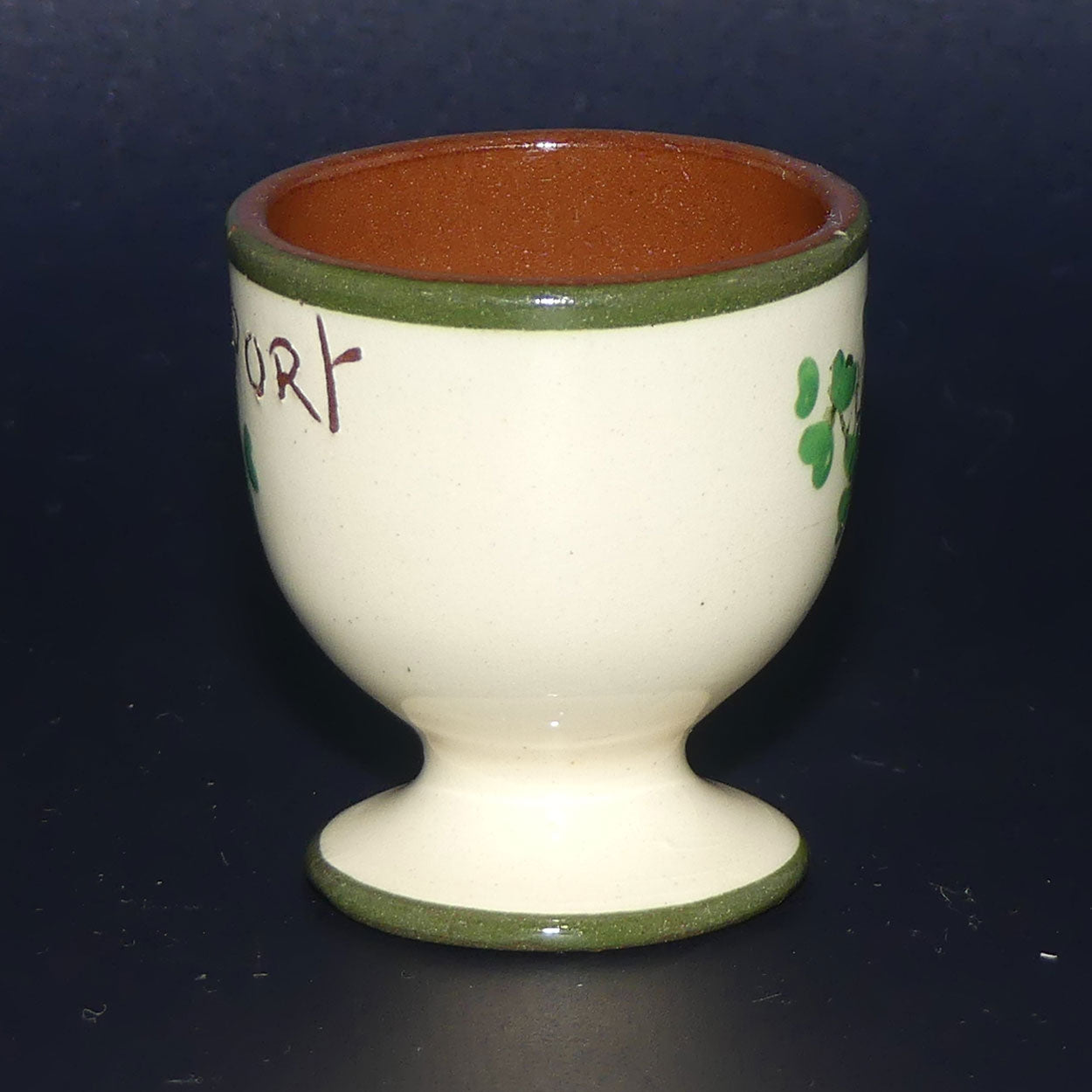 Torquay Ware | Motto Ware | Clover egg cup