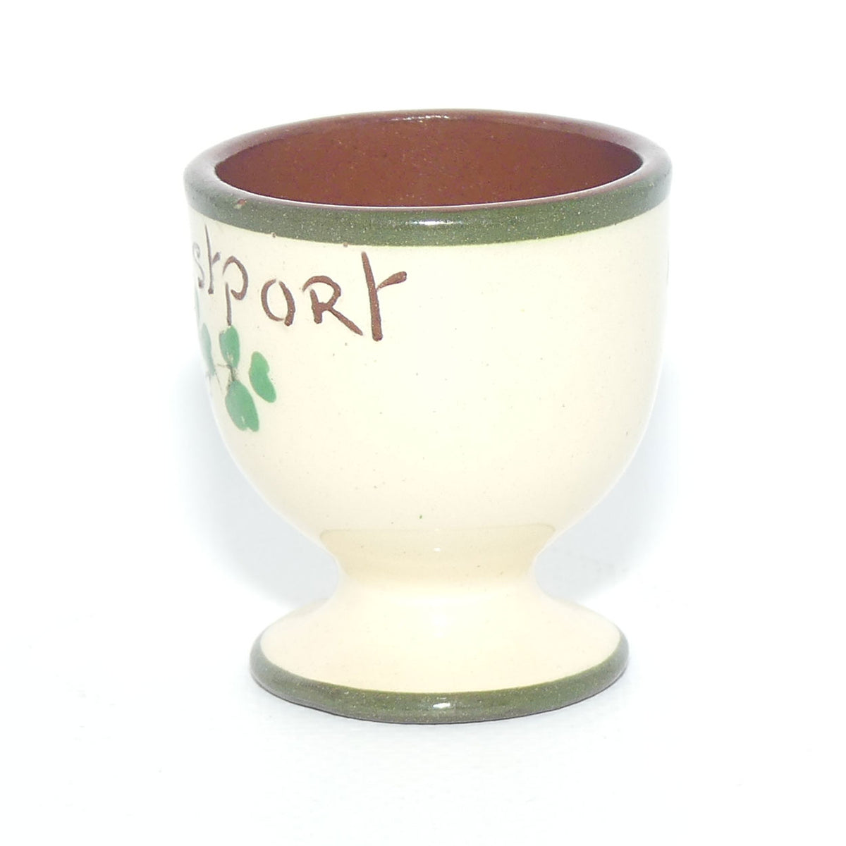 Torquay Ware | Motto Ware | Clover egg cup