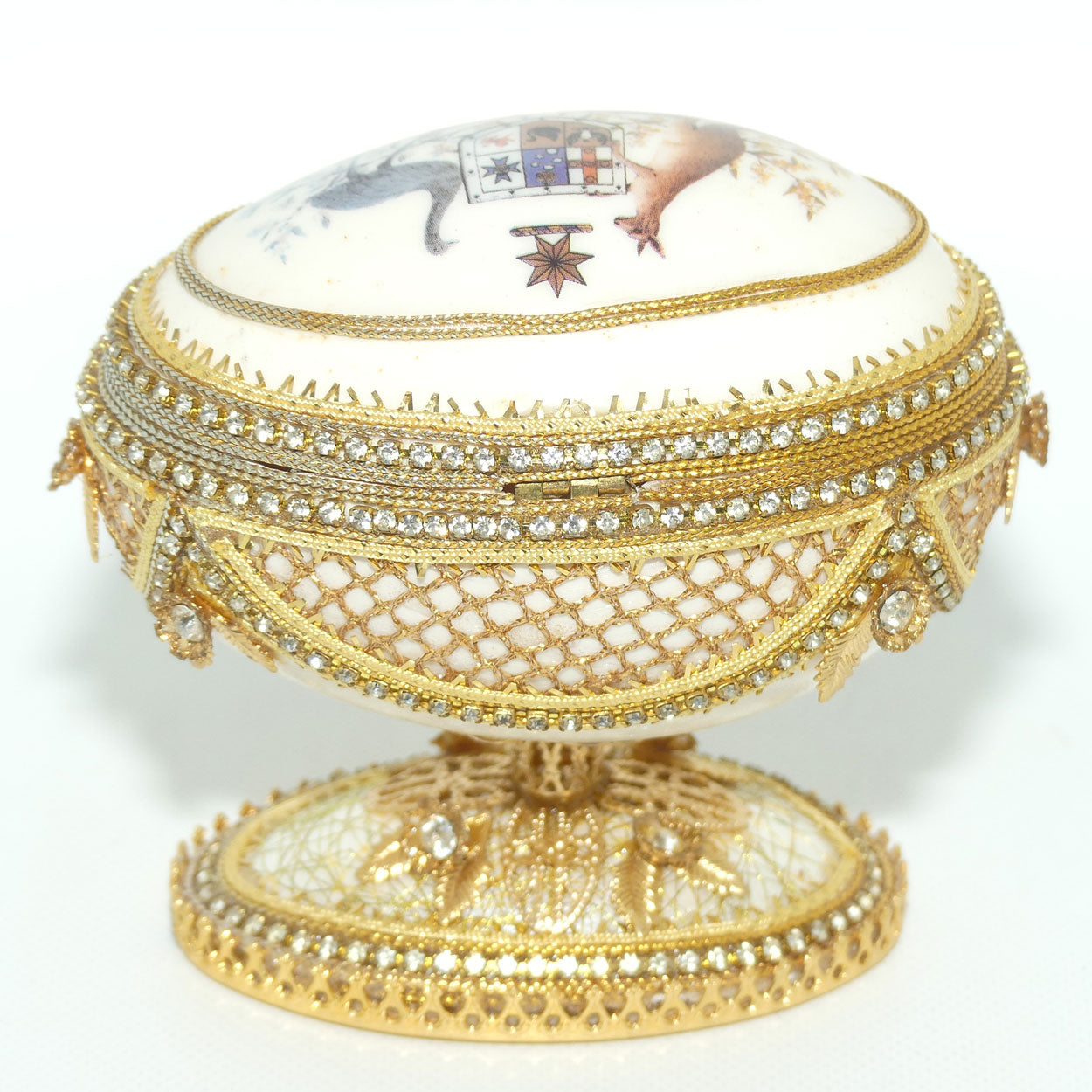 Creative Egg Casket by Brin Jones | Australia | Australian Coat of Arms