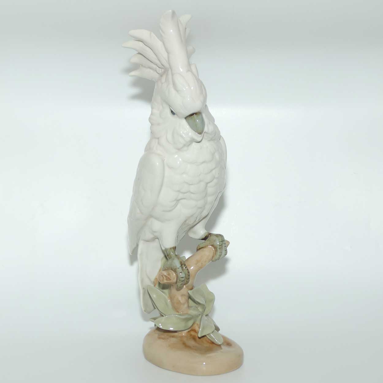 Royal Dux Cockatoo figure | 40cm tall