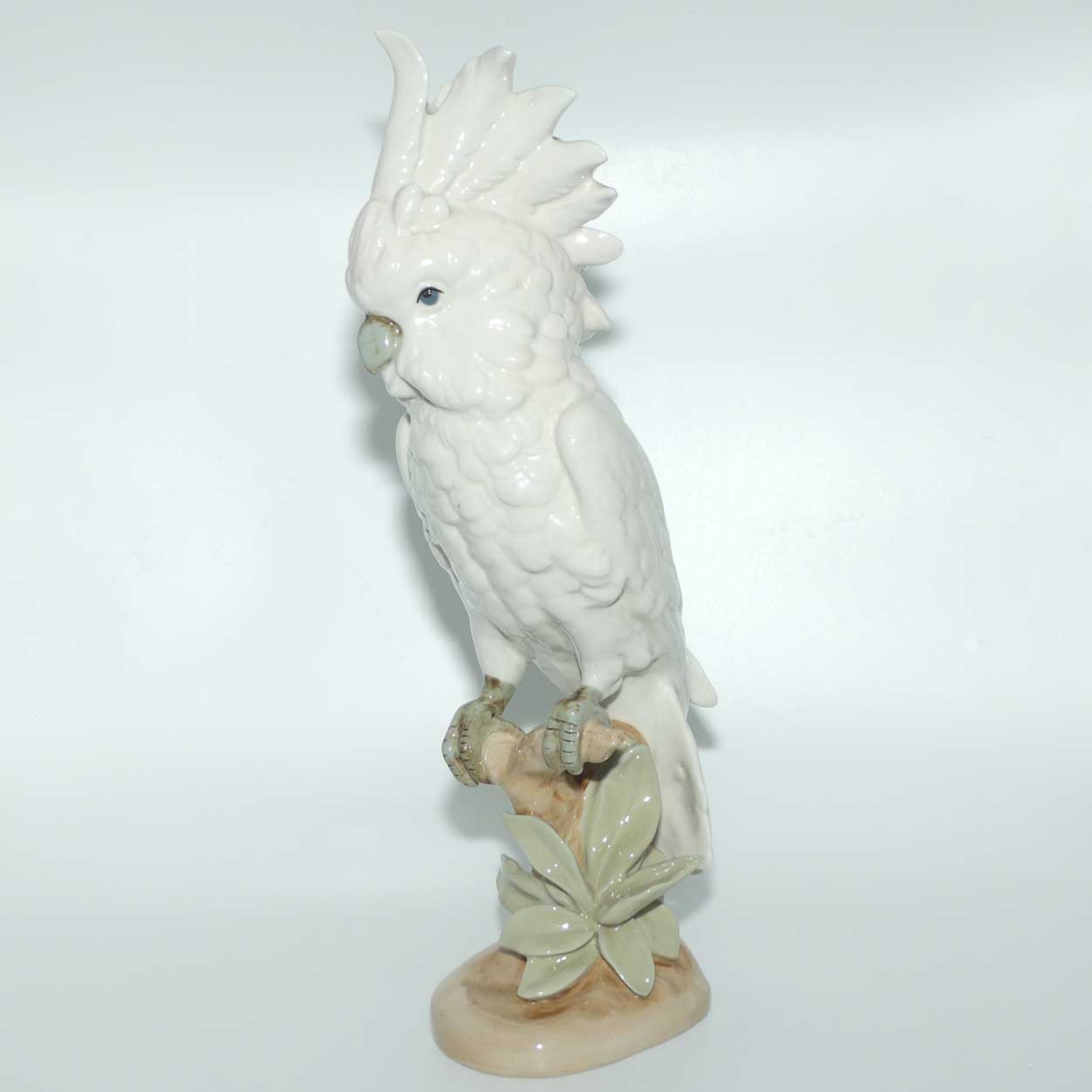 Royal Dux Cockatoo figure | 40cm tall