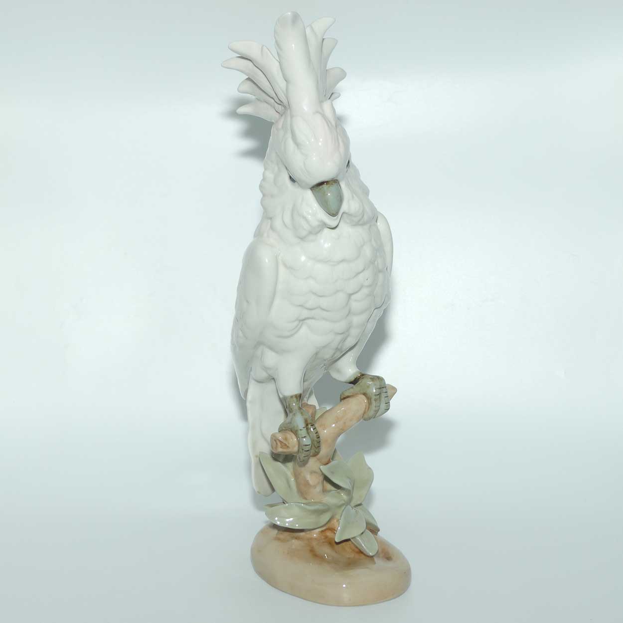 Royal Dux Cockatoo figure | 40cm tall
