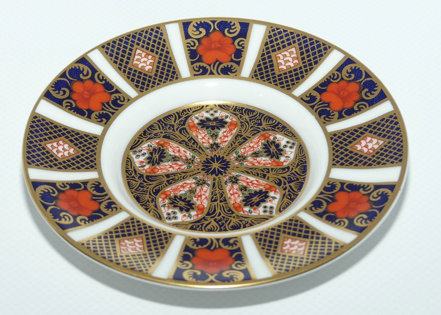 Royal Crown Derby Imari 1128 demi tasse coffee duo