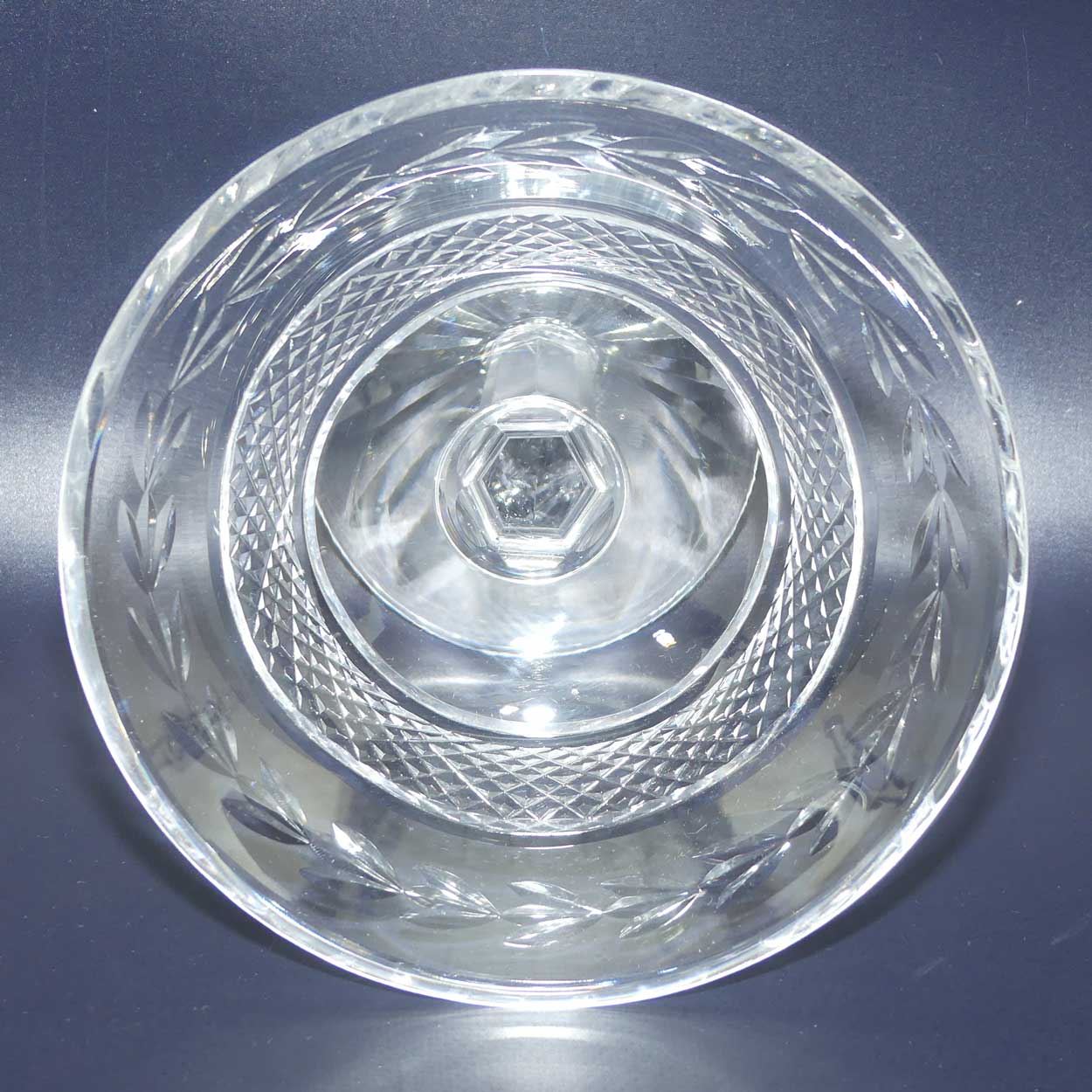 Waterford Crystal footed comport | Glandore pattern