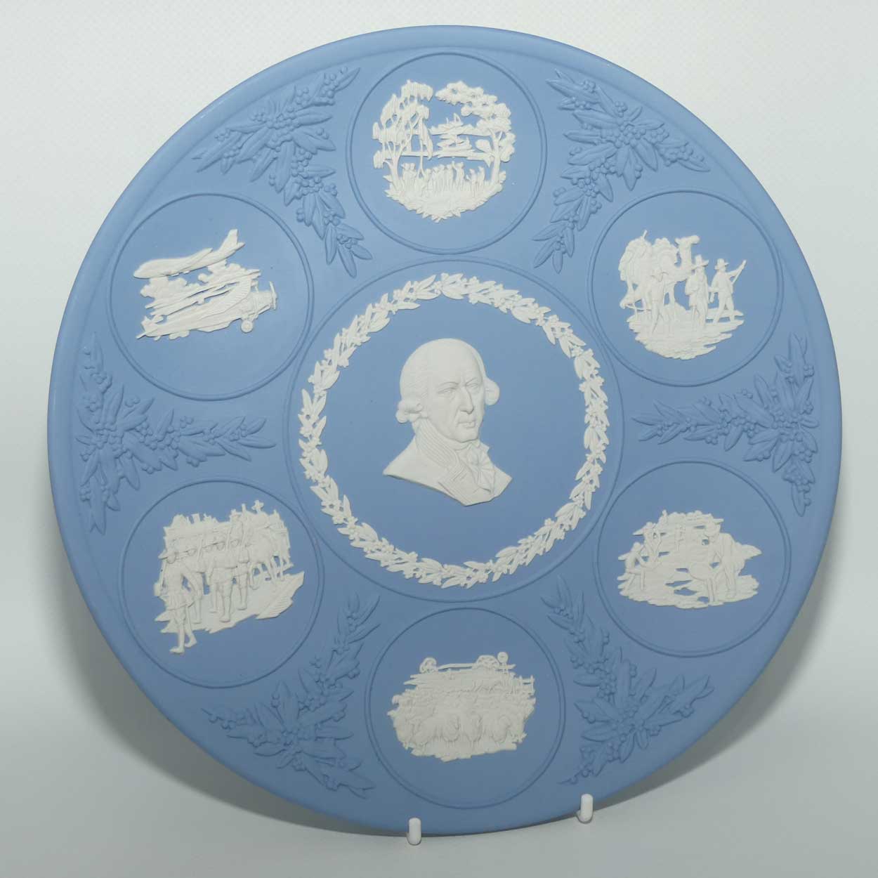 Wedgwood Jasper | Australian BiCentenary Composite plate | 24.5cms | Ltd Ed + Box