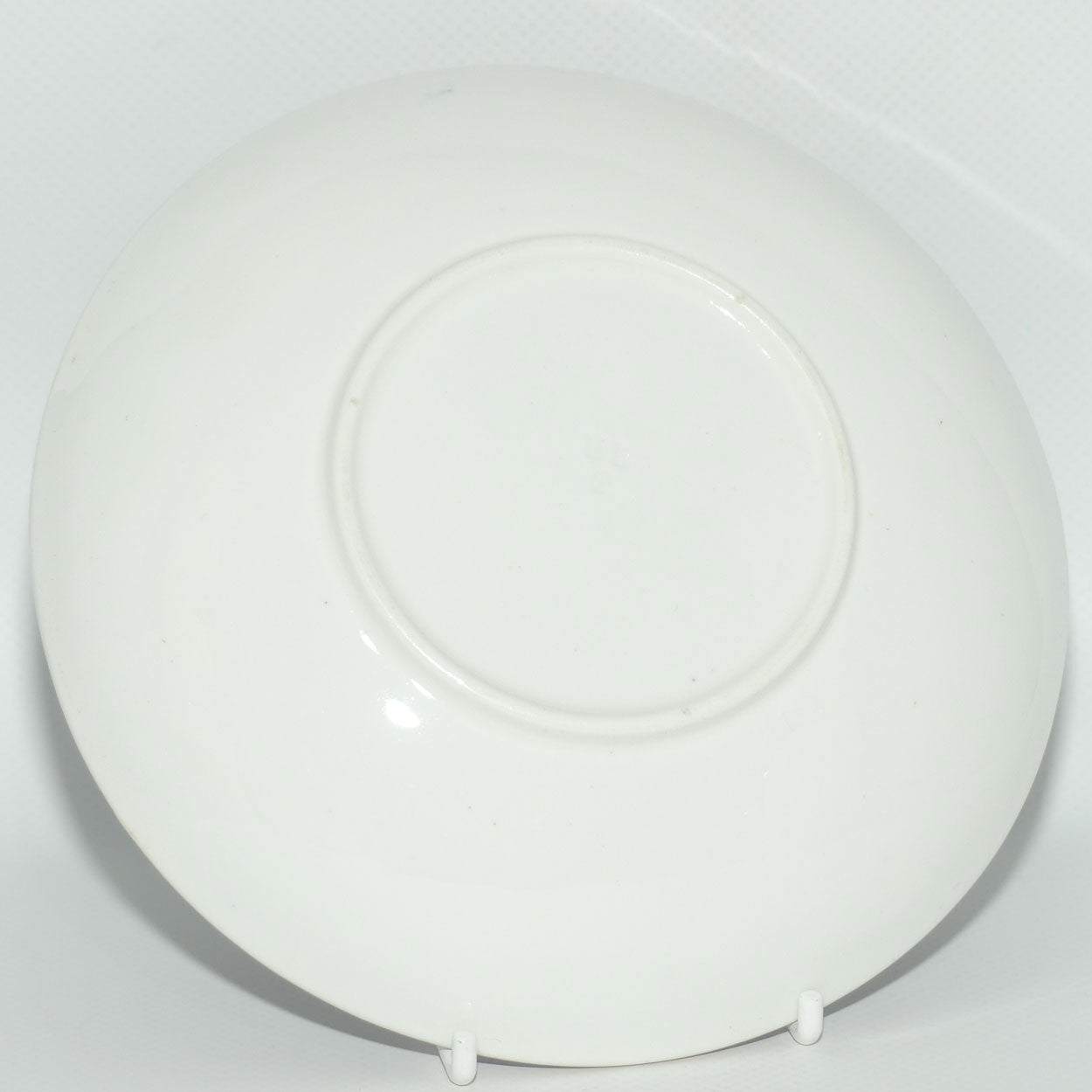 Copelands China England Traditional Willow pattern tea duo | Gilt decorated