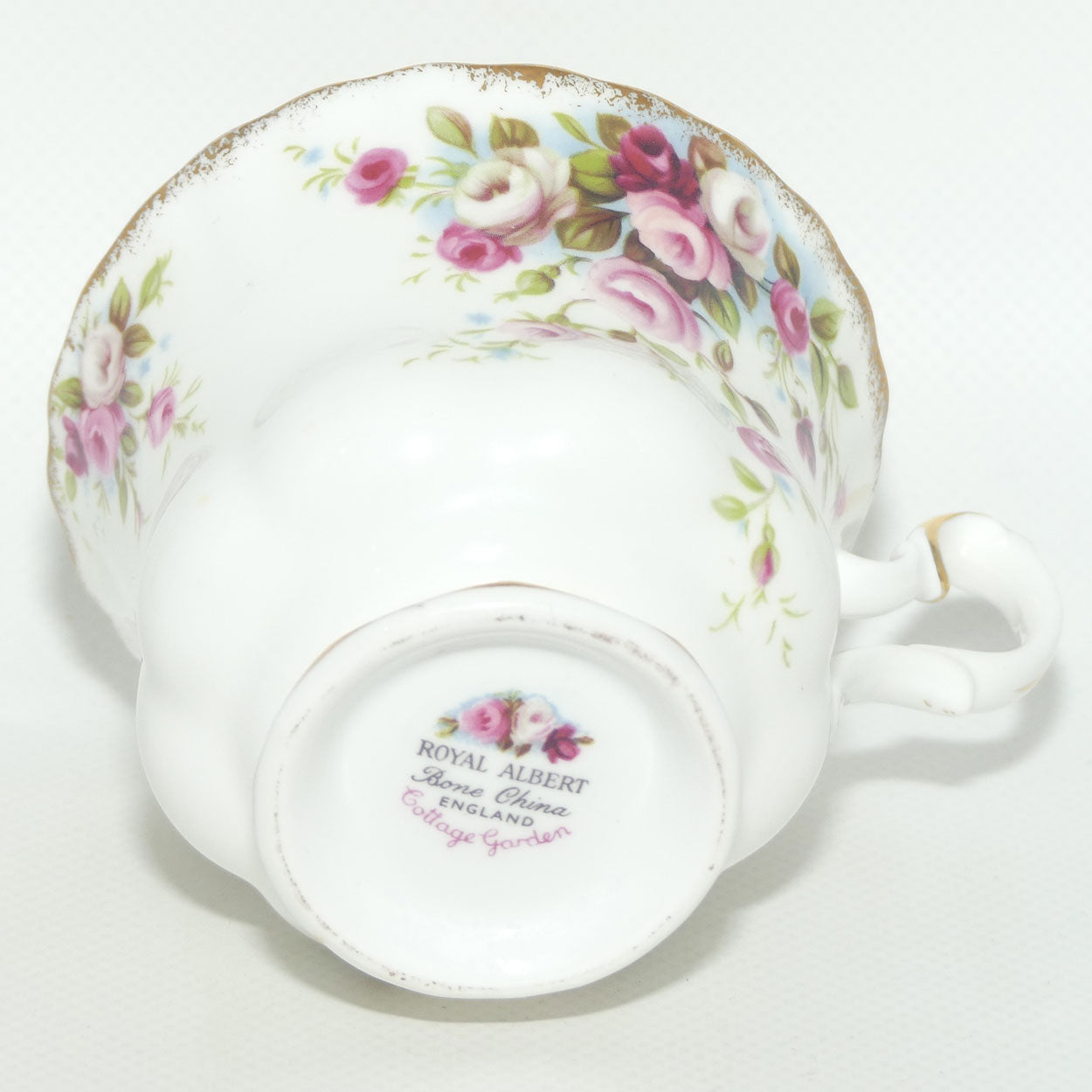Royal Albert Bone China England Cottage Garden trio