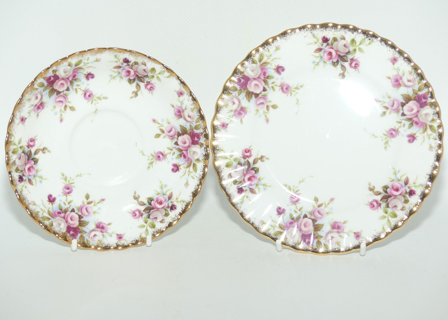 Royal Albert Bone China England Cottage Garden trio