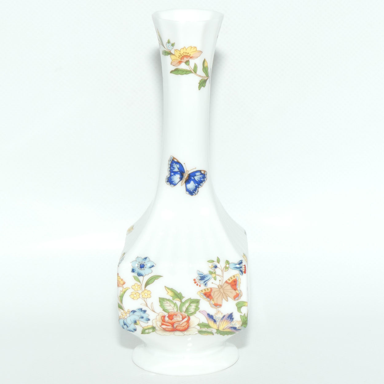 Aynsley Cottage Garden pattern box section shape vase