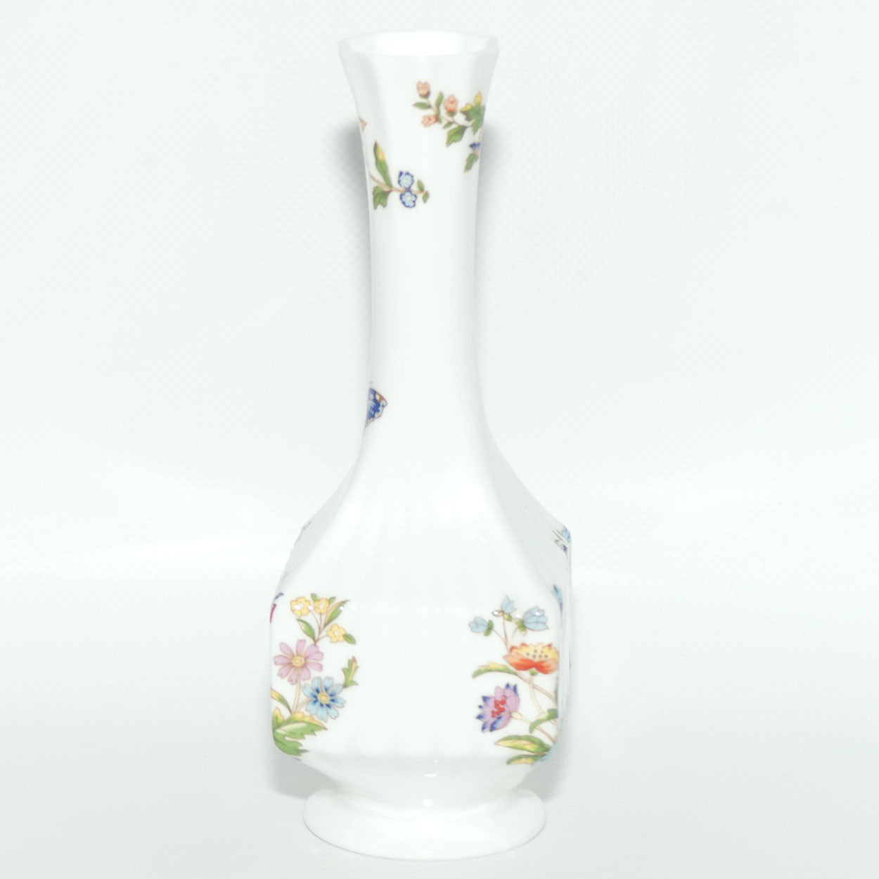 Aynsley Cottage Garden pattern box section shape vase