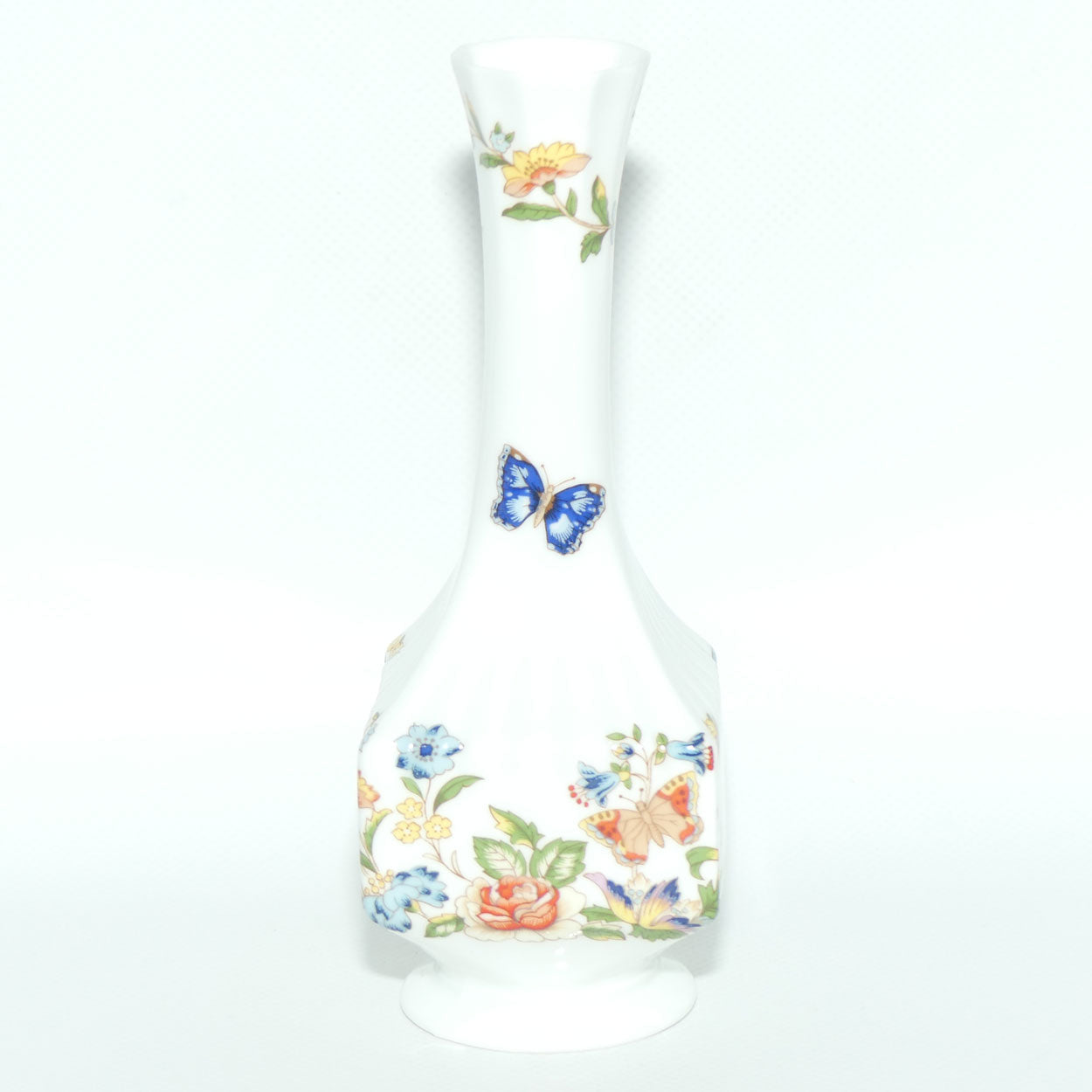 Aynsley Cottage Garden pattern box section shape vase