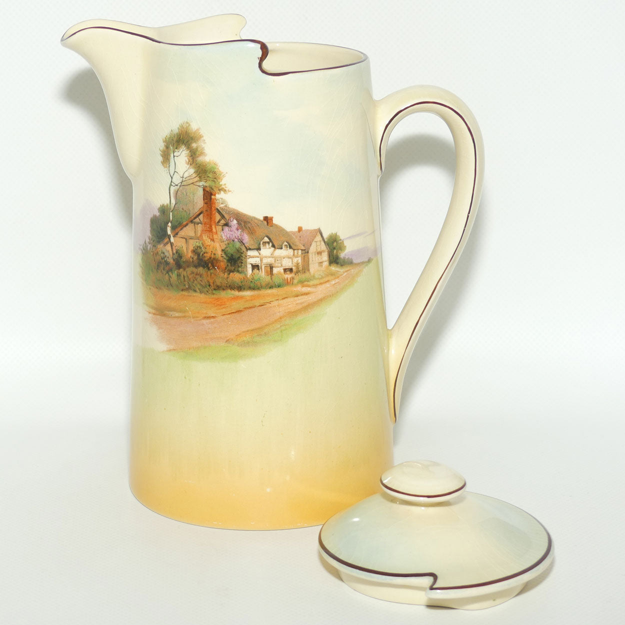Royal Doulton English Cottages A New Barton large water pot D4987