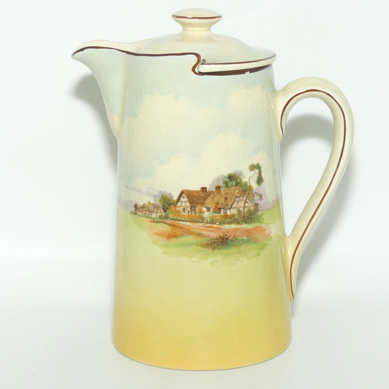 Royal Doulton English Cottages New Barton water pot D4987 | Scene 5