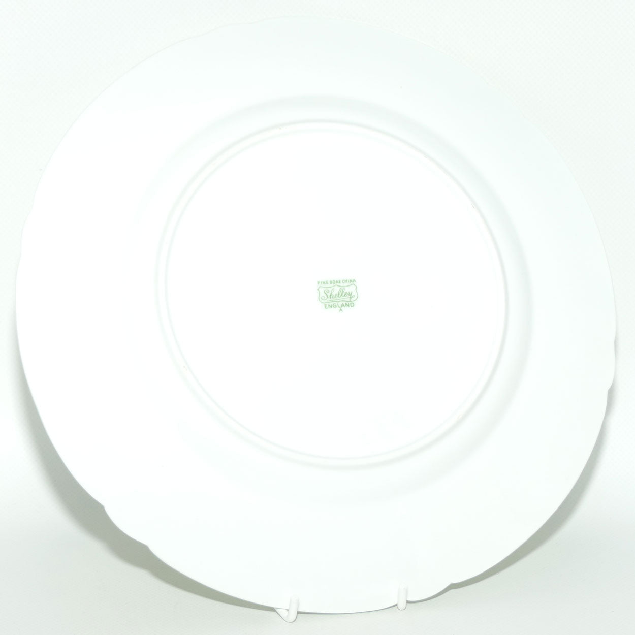 Shelley England Courting Scene Cameo plate | Green border