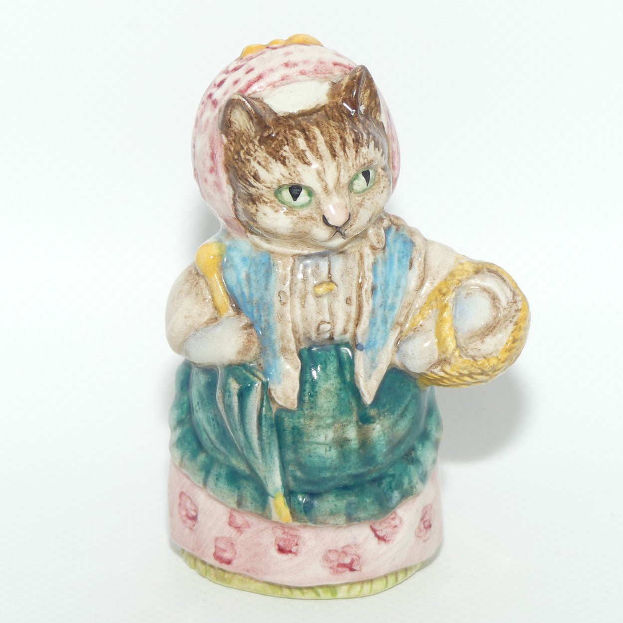 Beswick Beatrix Potter Cousin Ribby | BP2a Gold Oval