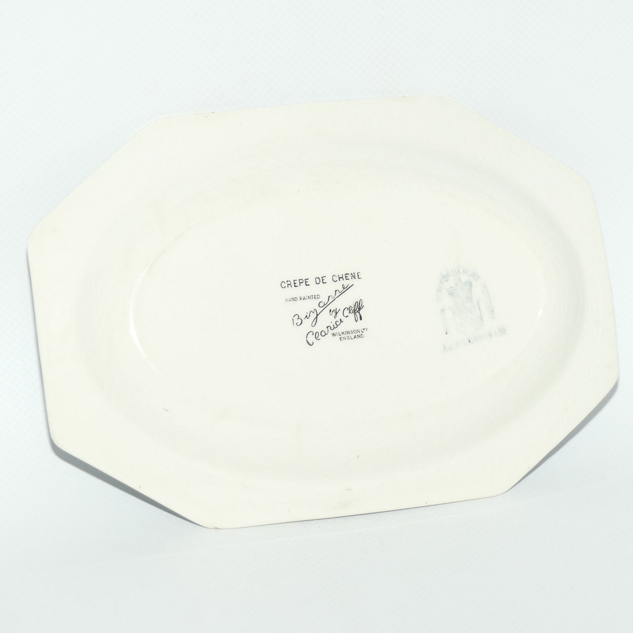 Clarice Cliff Bizarre Crepe de Chene rectangular tray