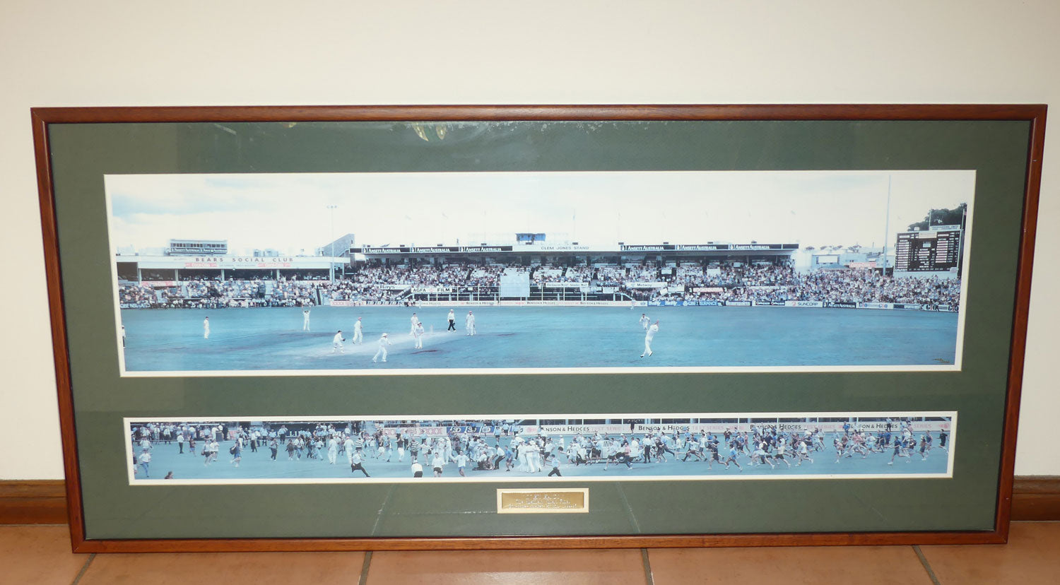 Australian Cricket Memorabilia picture | Sheffield Shield Final 1994 - 95 | In His Hands | Limited Edition