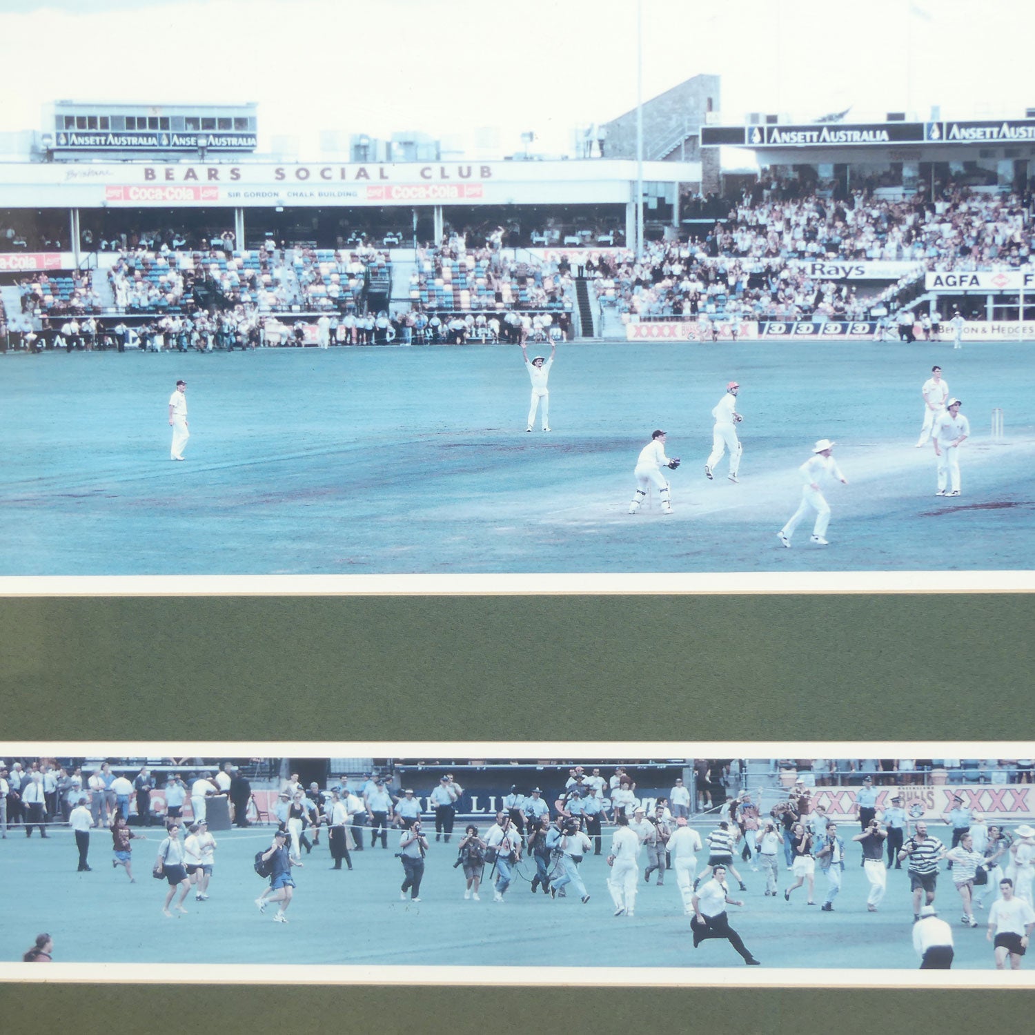 Australian Cricket Memorabilia picture | Sheffield Shield Final 1994 - 95 | In His Hands | Limited Edition