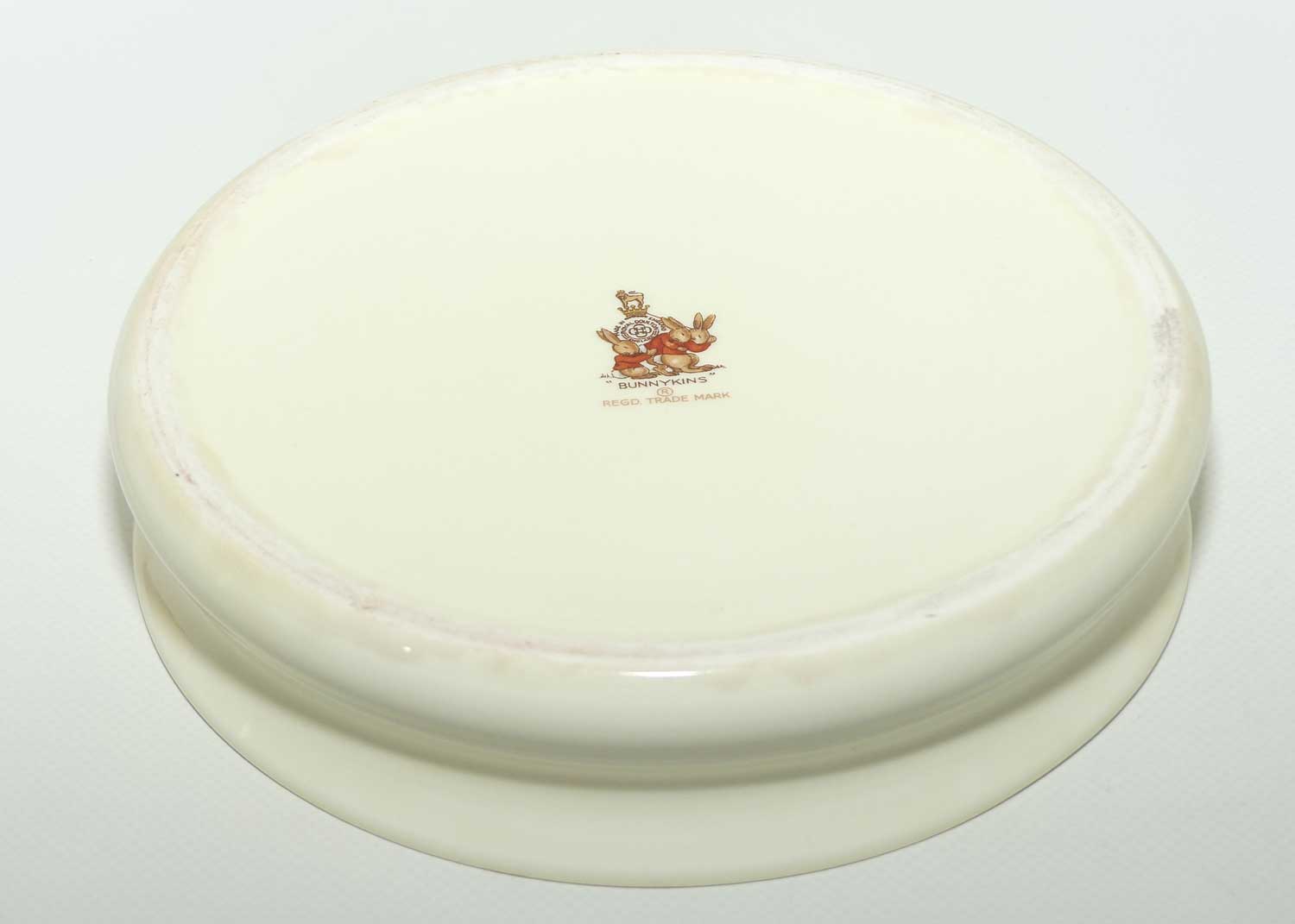 Royal Doulton Bunnykins Tableware Cricket Game baby plate | Round | Large