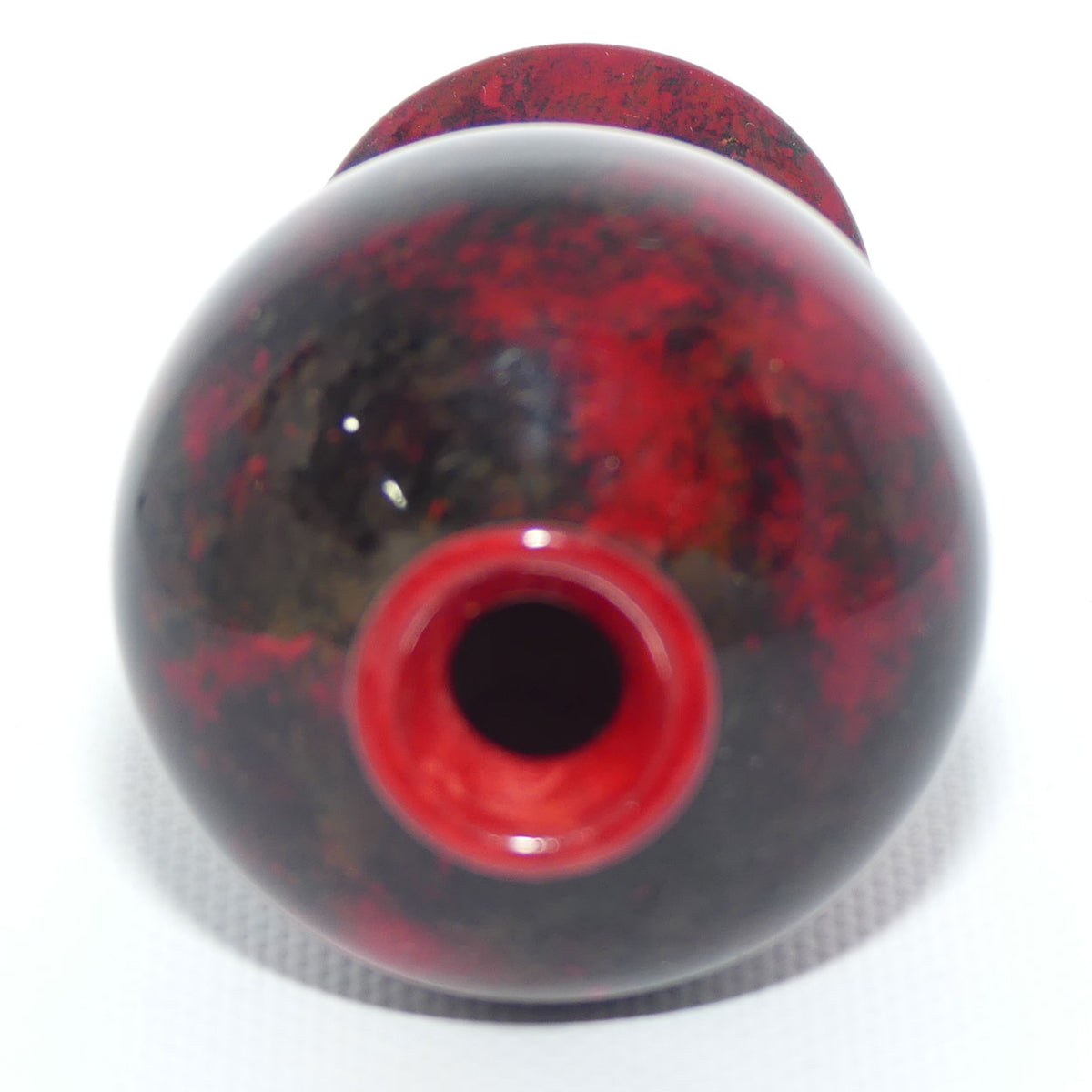 Crown Ducal Spectria Flambe miniature vase