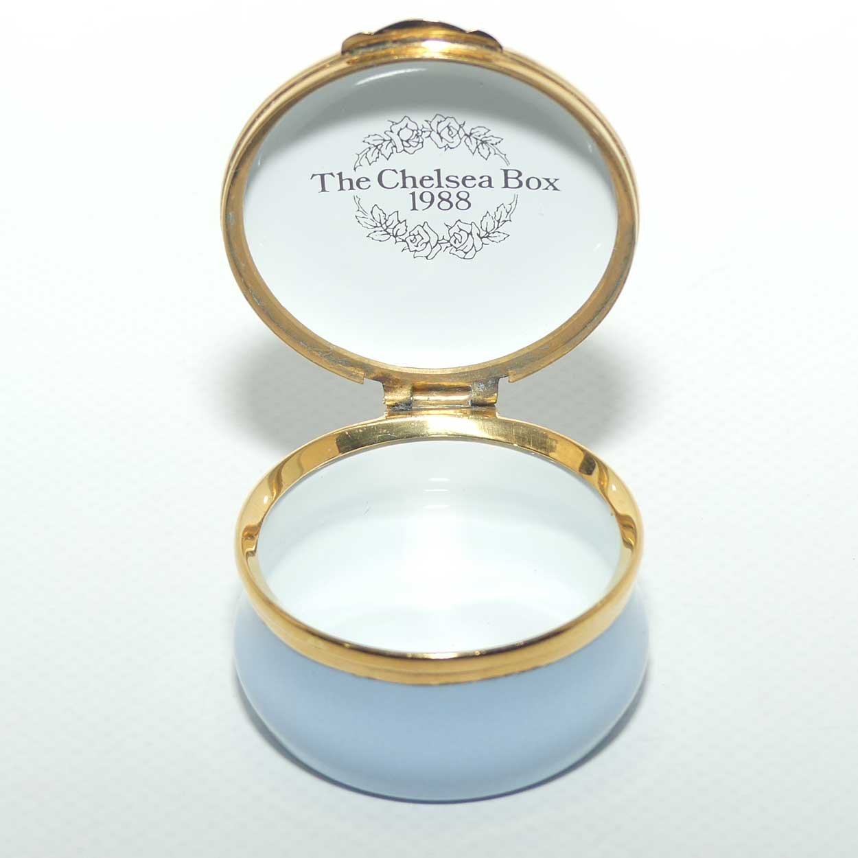 Crummles English Enamels trinket box | The Chelsea Box 1988 | Ltd Ed + Cert